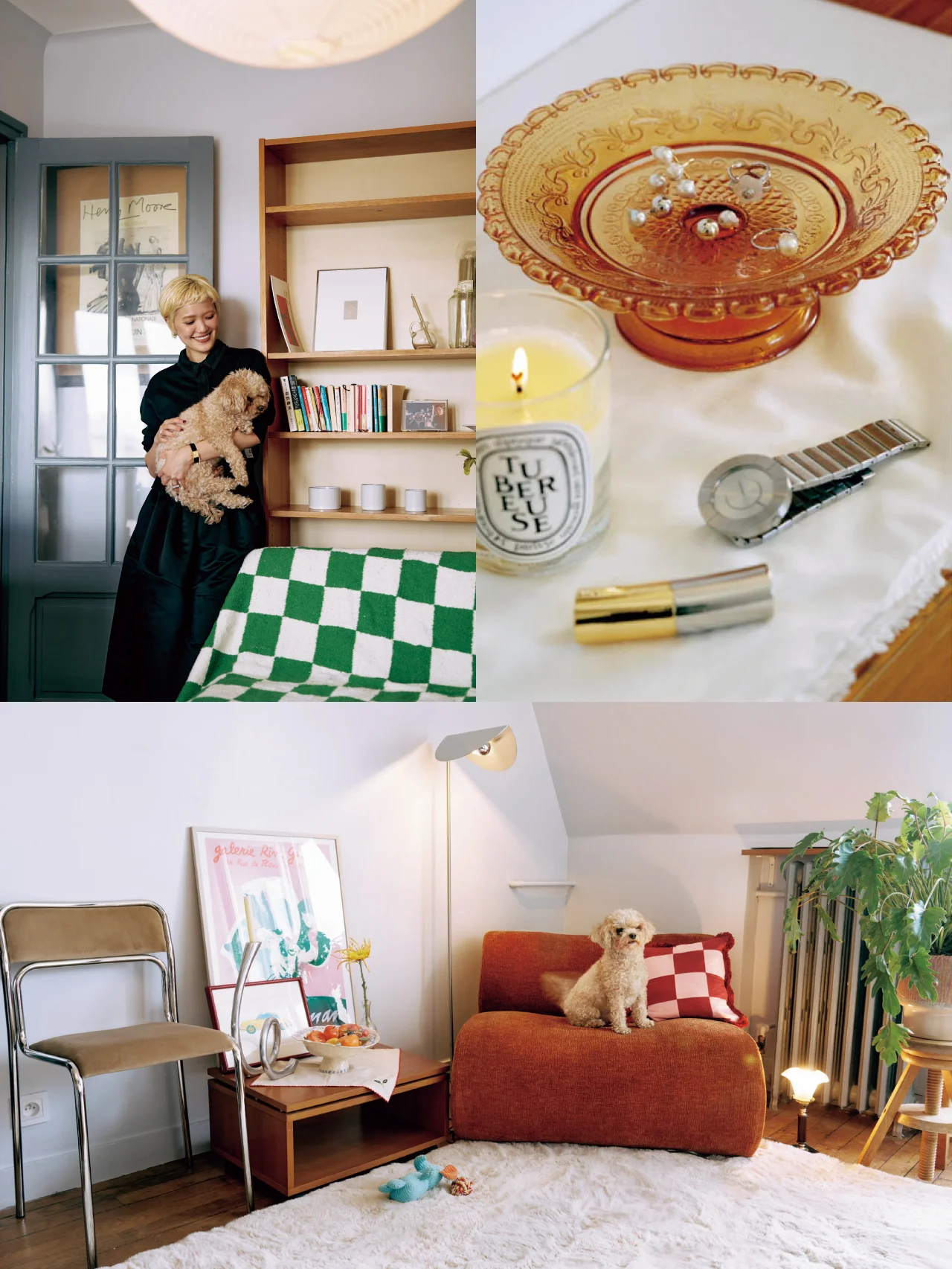 住まいは自分の世界を深める空間。パリ在住デザイナーの自宅を紹介