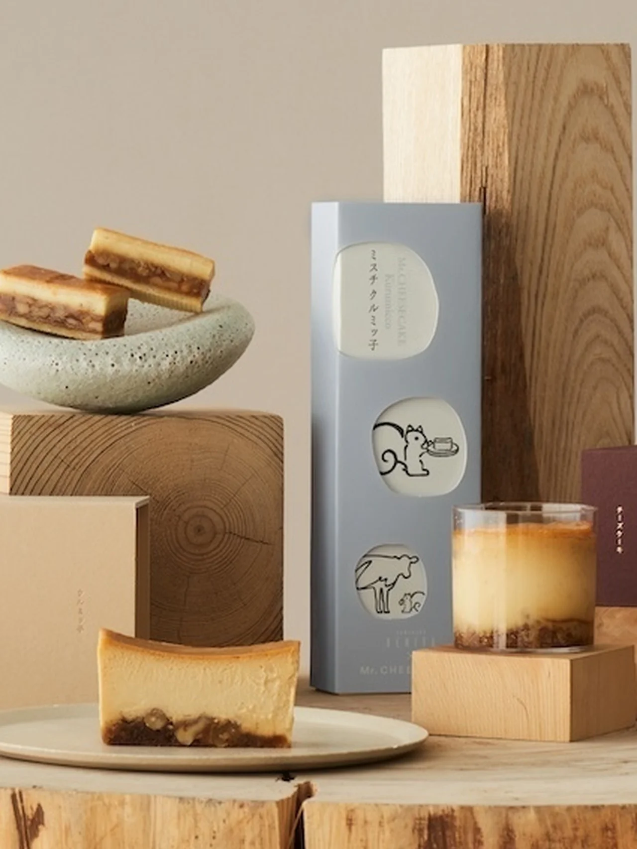 【鎌倉紅谷】と【Mr. CHEESECAKE】が今年もコラボ！ “ミスチ クリーム”を重ねた「ミスチ クルミッ子」、「Mr. CHEESECAKE クルミッ子」のカップタイプなどが登場
