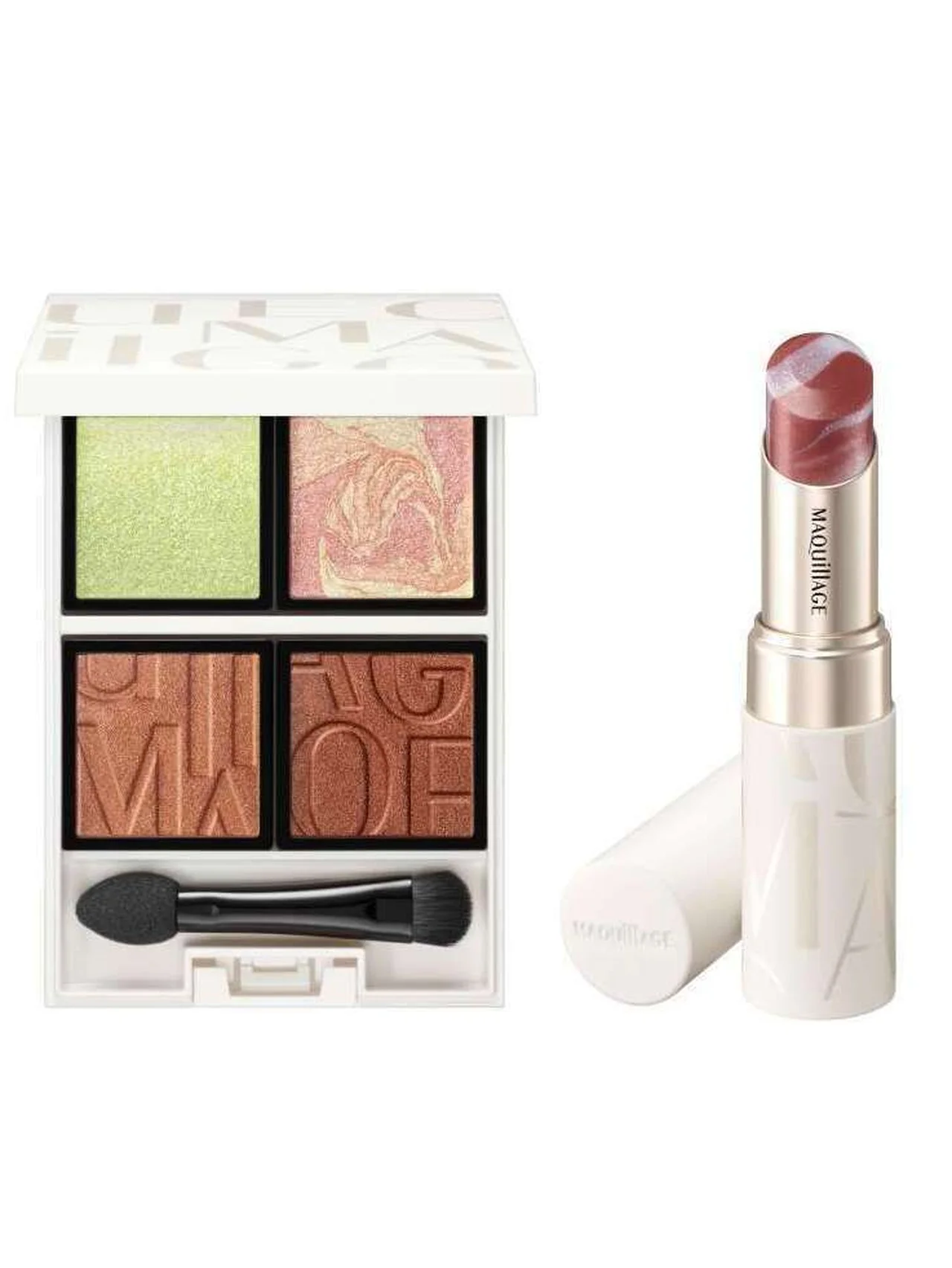 マーブルとラメが導く、予想外のトキメキ。【マキアージュ】限定「Bloom Collection」で冬の顔を更新