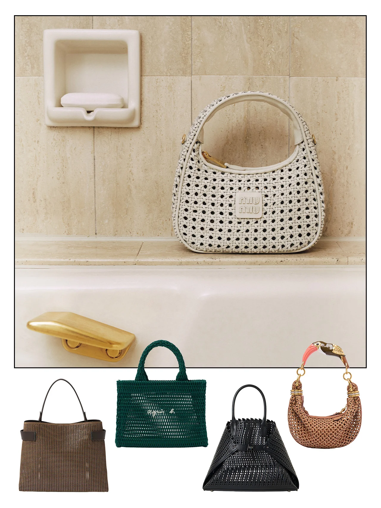 2026年最旬トレンド！ 洗練されたデザインと抜け感を備えた【メッシュバッグ】が勢揃い