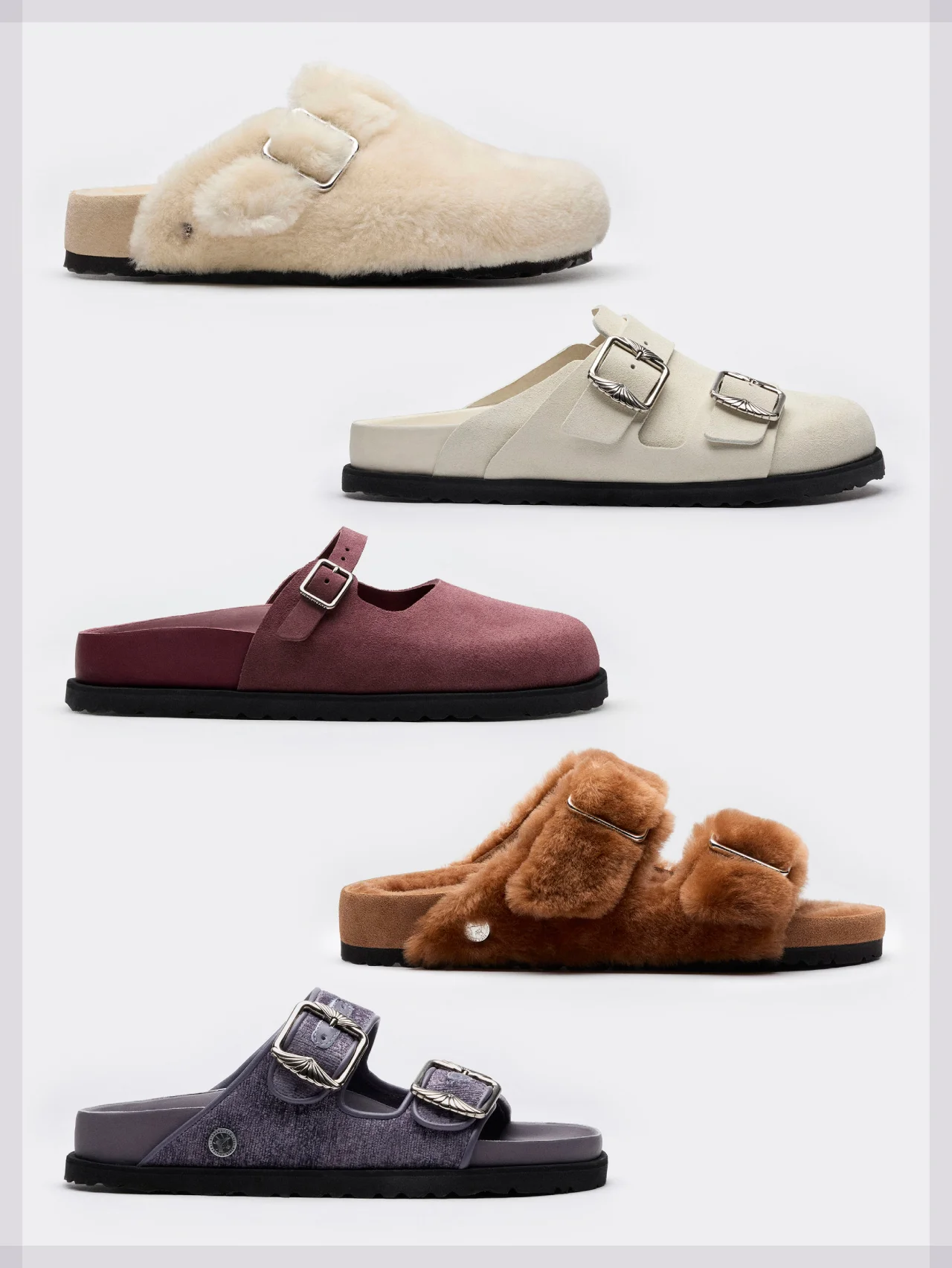 【ビルケンシュトック】定番のスエードから暖かいシアリングまで！ 冬の足もとを印象づける最新シューズ５選