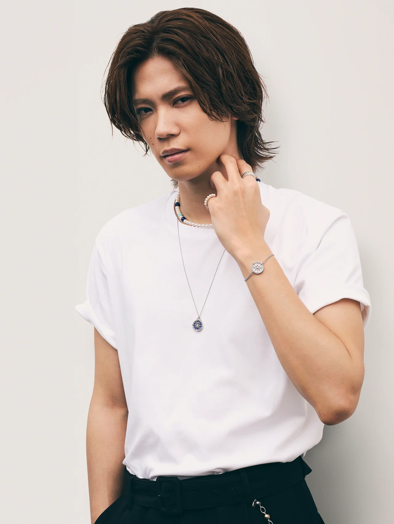 #Number_i #神宮寺勇太 が出演する【ミキモト】の新キャンペーンを公開！ 人気コレクション「LUCKY ARROWS」から ラピスラズリの新作ペンダントが登場