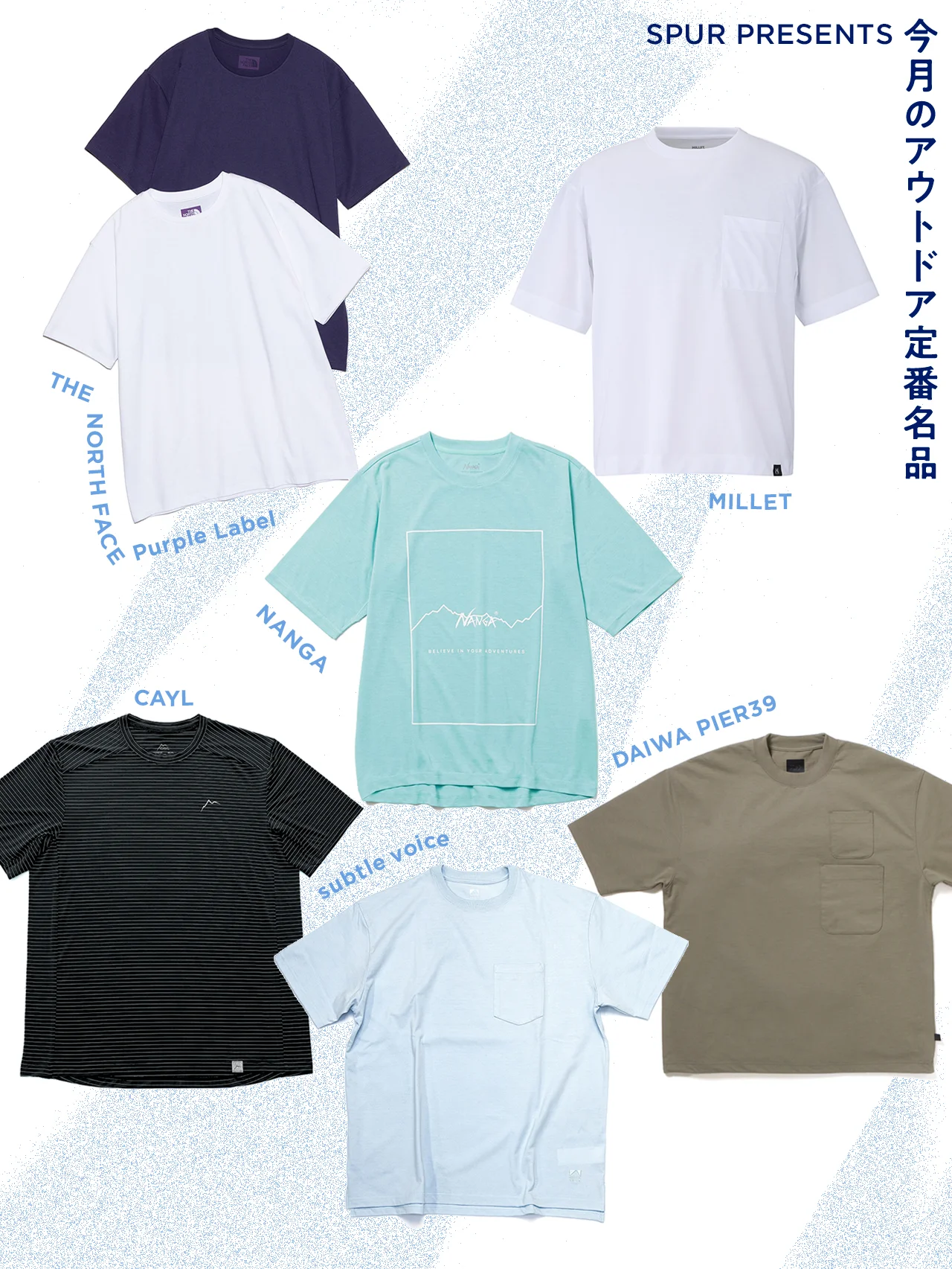 アウトドアブランドの【高機能Tシャツ】６選｜吸水速乾、UVカット、虫よけも！ 