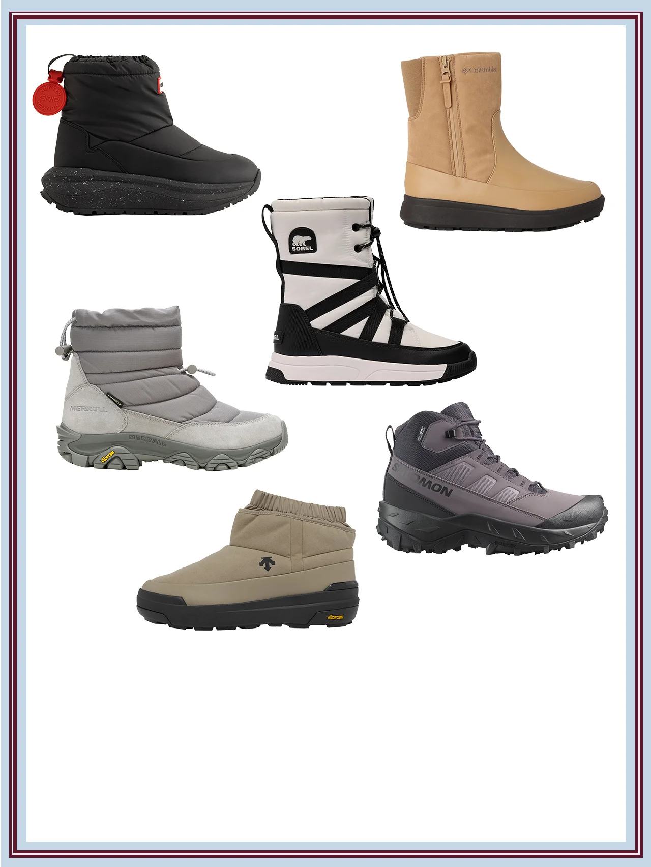 “スノーブーツ”は雪道だけじゃない！ 【サロモン】【ハンター】など、極寒、悪天候の日にも履きたい本格的なアウトドアシューズを求めて