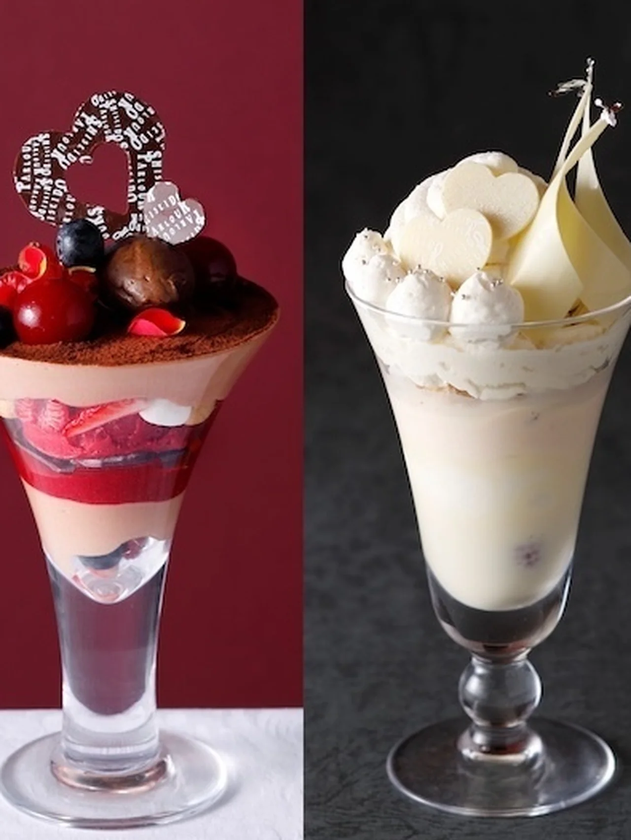 【資生堂パーラー】の限定パフェでロマンティックなバレンタインを。数量限定ショコラ各種も登場