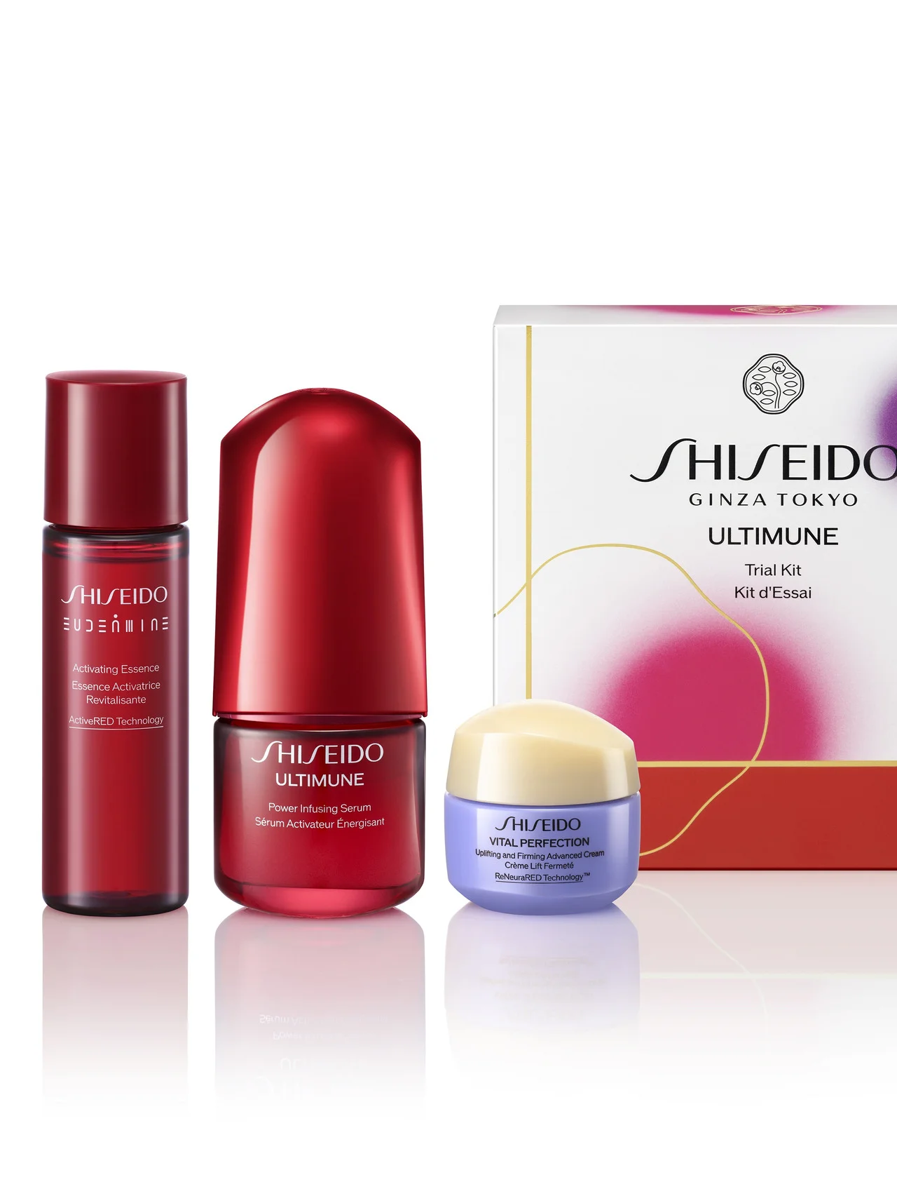 【SHISEIDO】が誇る“赤”のパワーを体感！ アルティミューンやオイデルミンを試せる限定キット