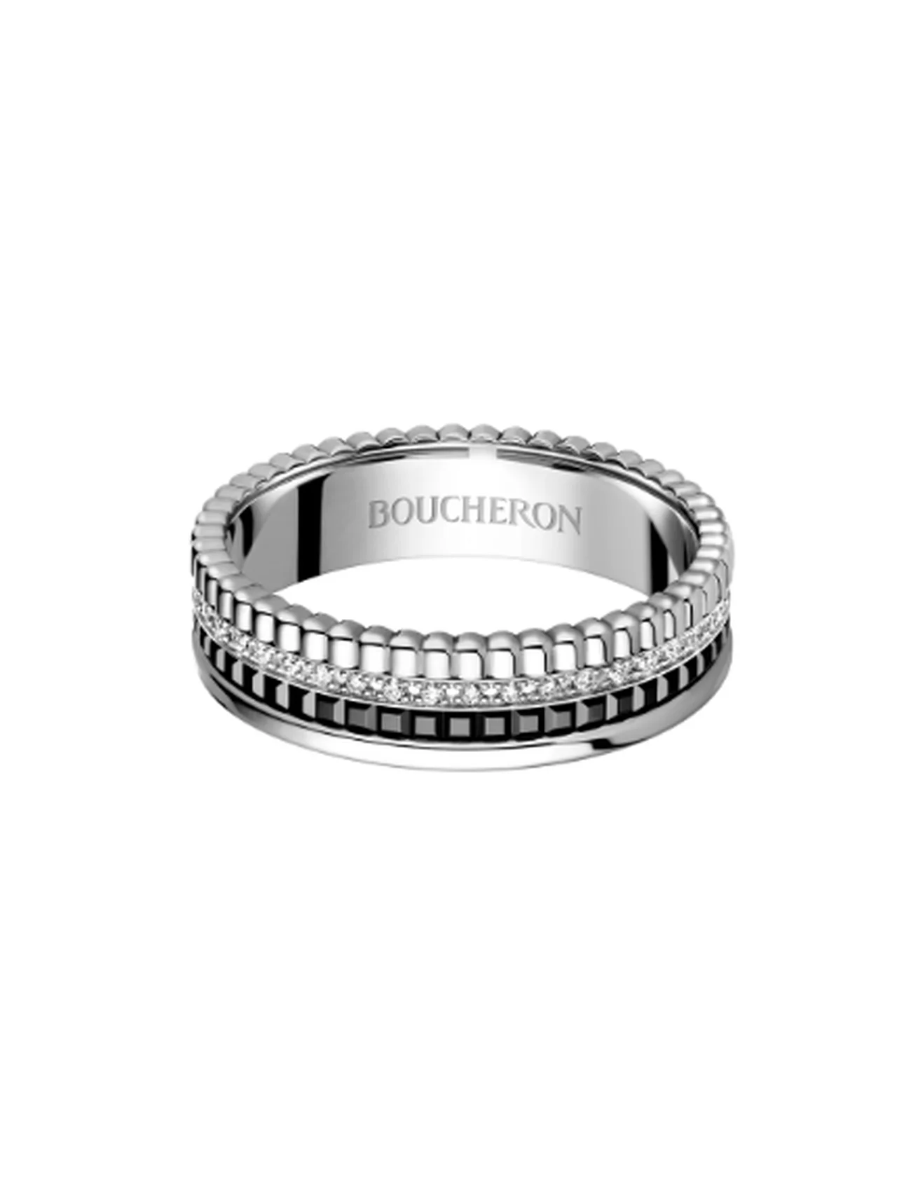 【ブシュロン】のアイコンジュエリー「キャトル」から新作が登場。スリムにアップデートされた繊細なリングも