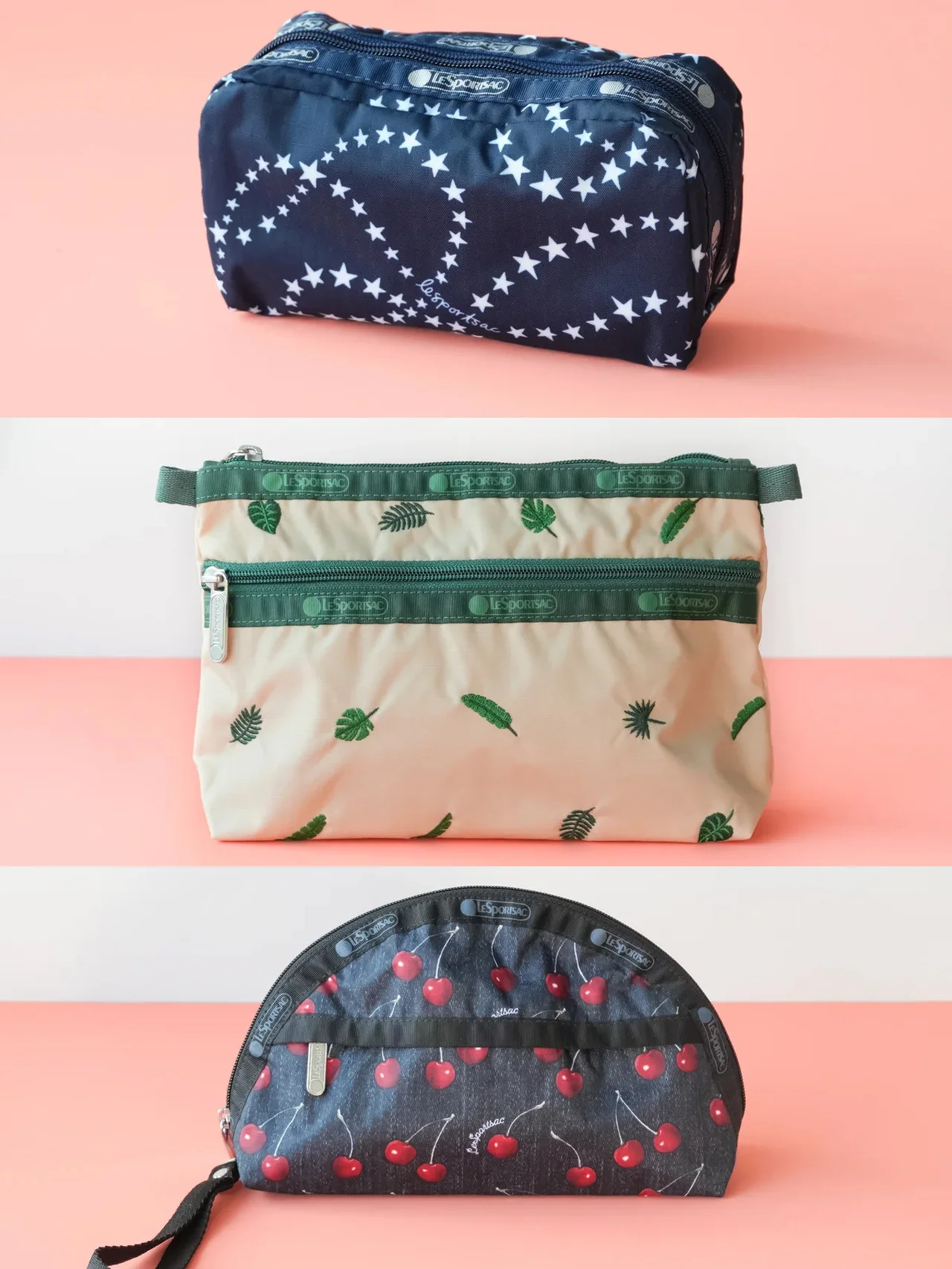 ひとりっPが香港で買った「LeSportsac」３種のポーチ！