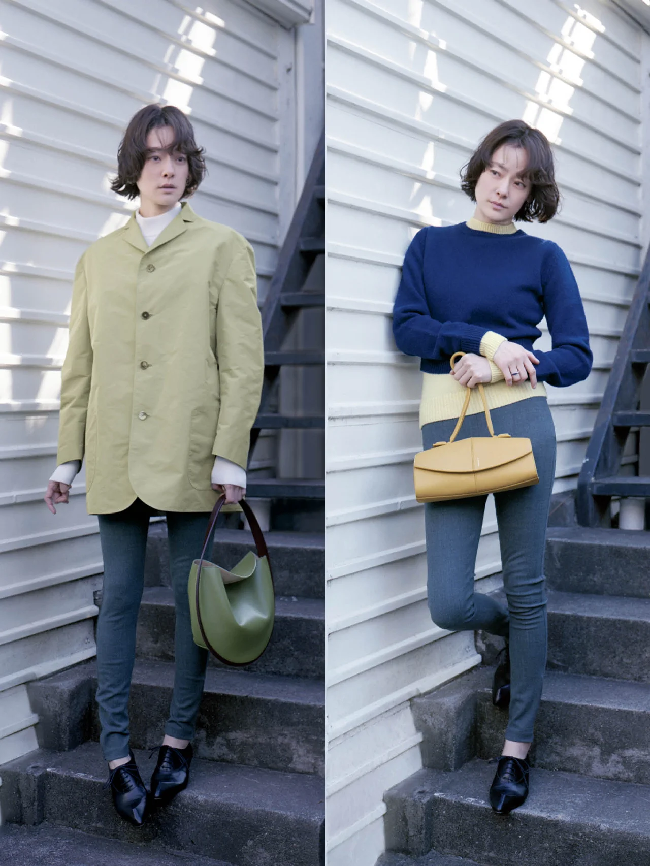 市川実日子、ジル サンダーの最新コレクションと出合う