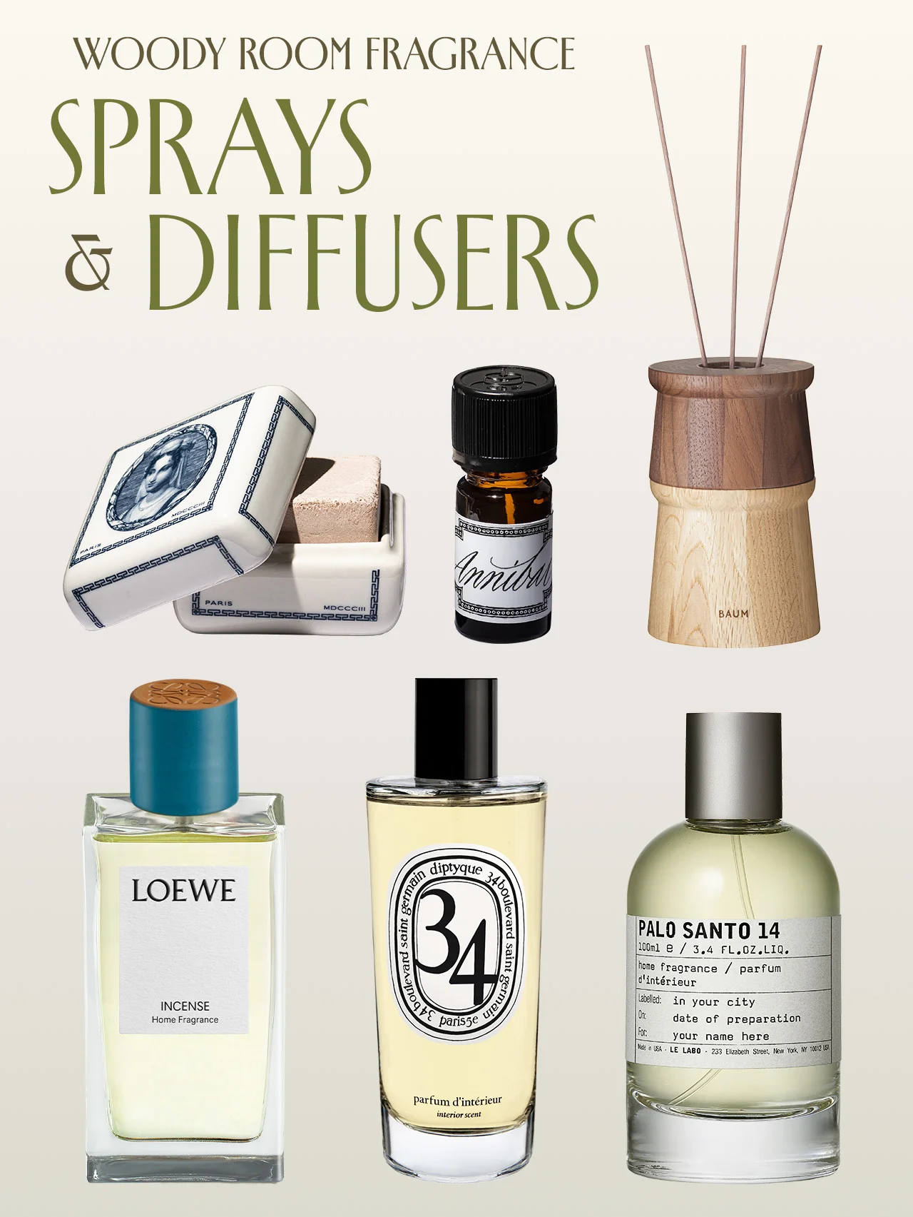 【ウッディ系ルームフレグランス】家時間に癒しをくれる、ディフューザーとスプレー8選