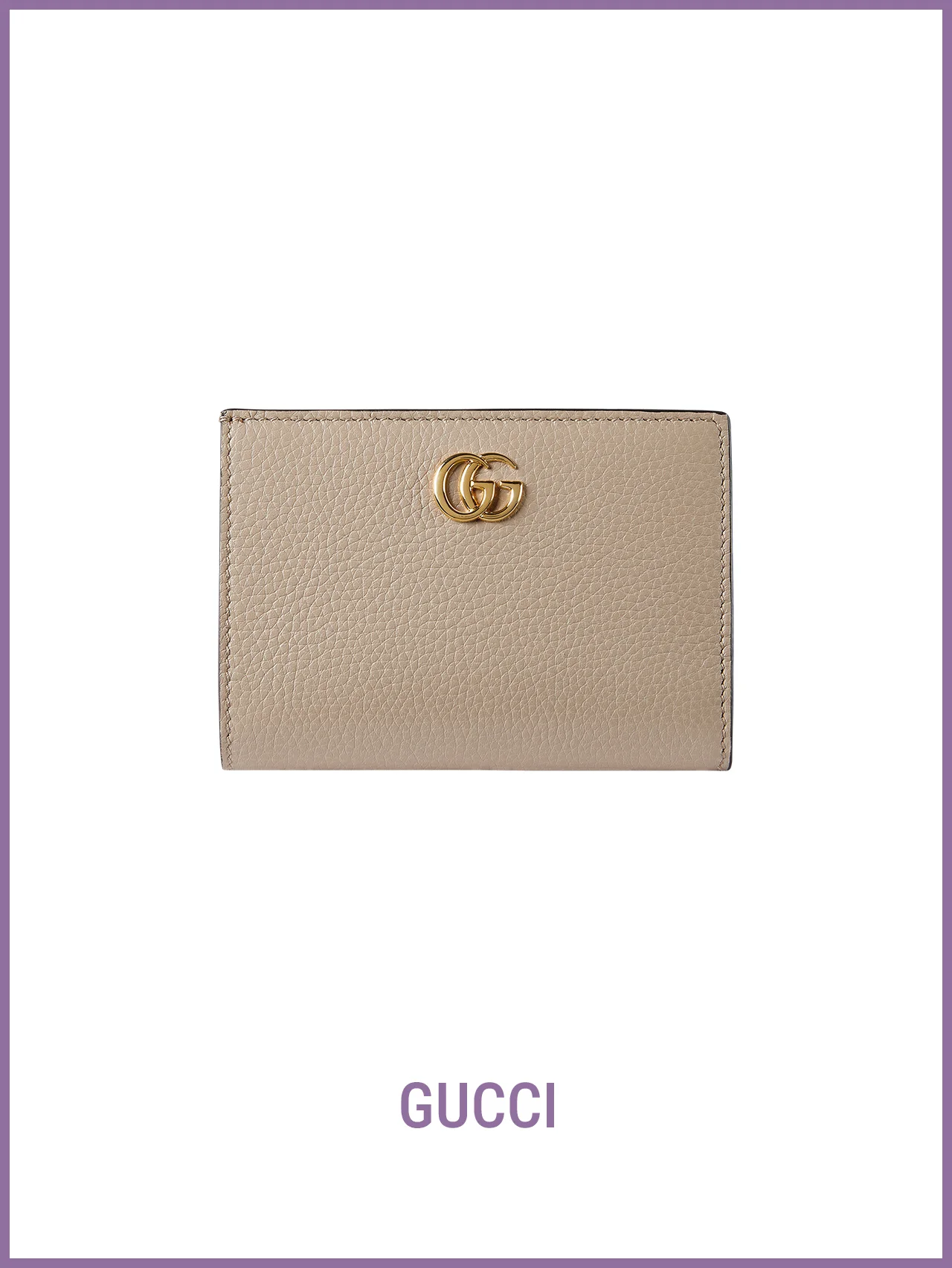 【グッチ】の財布。開くたびに色のパワーをもらえる。日本限定のスモールウォット