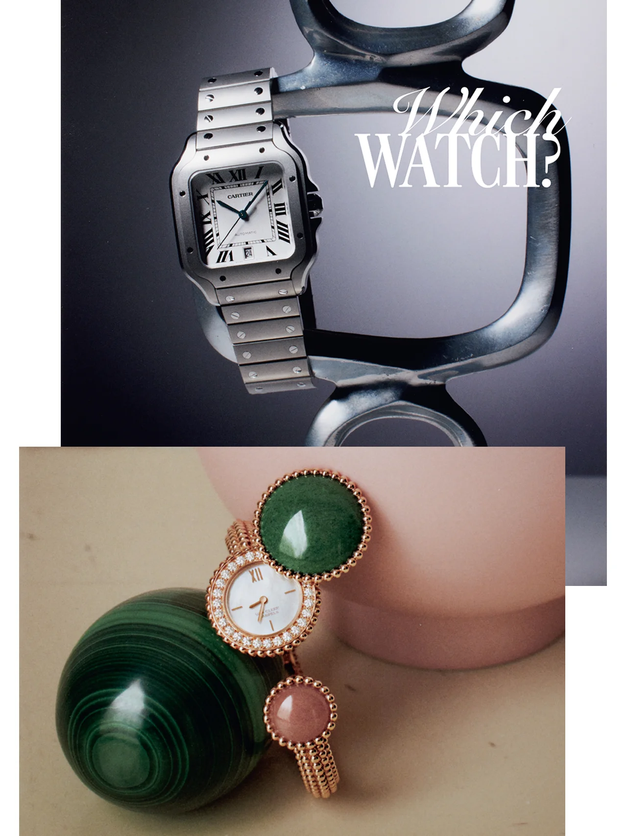 シカクかマルか――ハイブランドの【腕時計】12本、究極の選択