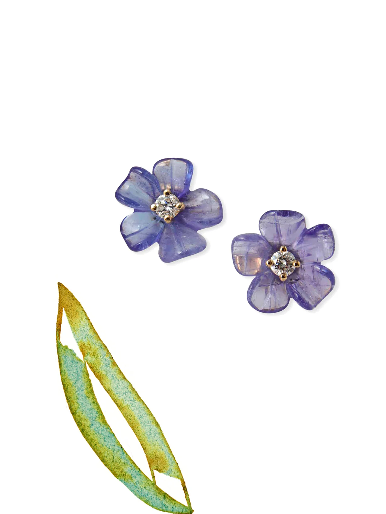 心が透き通る瞬間。 【ソフィー ジョアン】のピアス #137