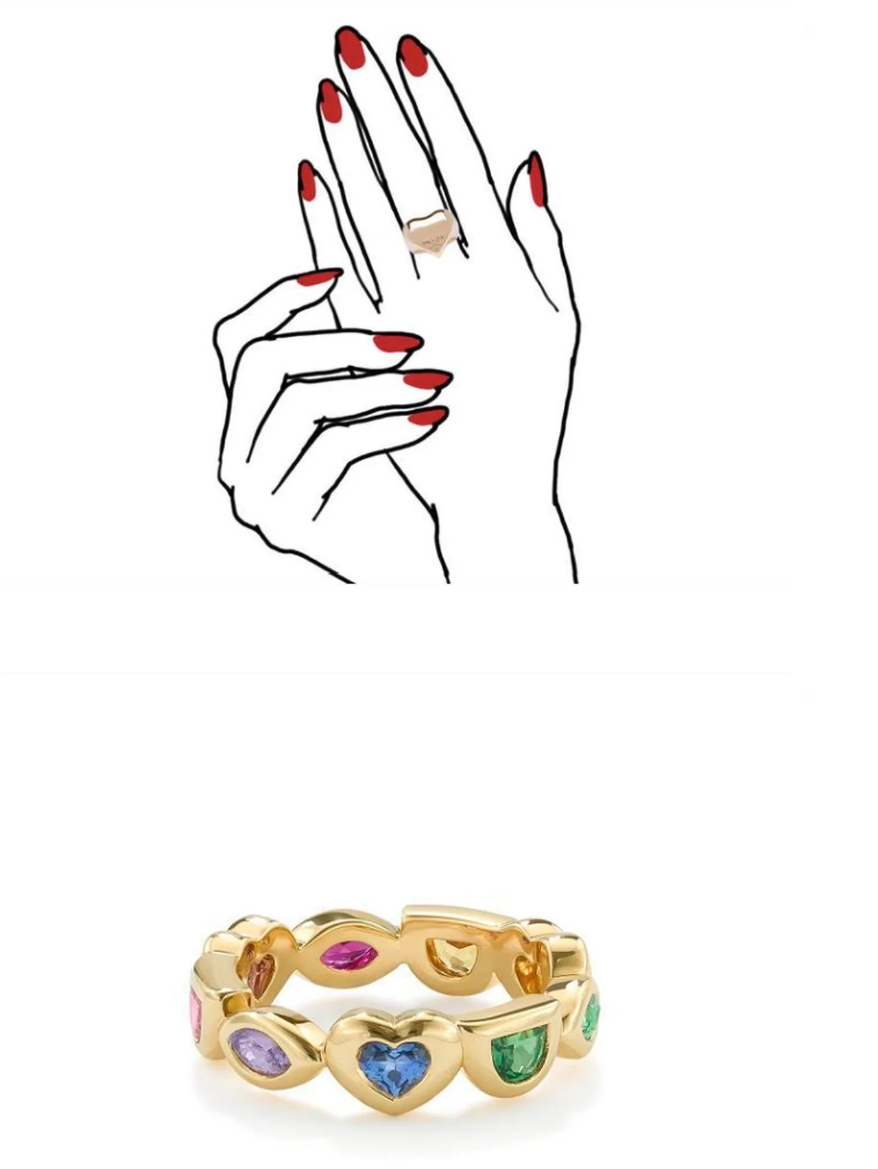 愛を奏でる【ハートのリング】４選、プラダやロビンソン ペラムなど、心奪われるデザインを厳選