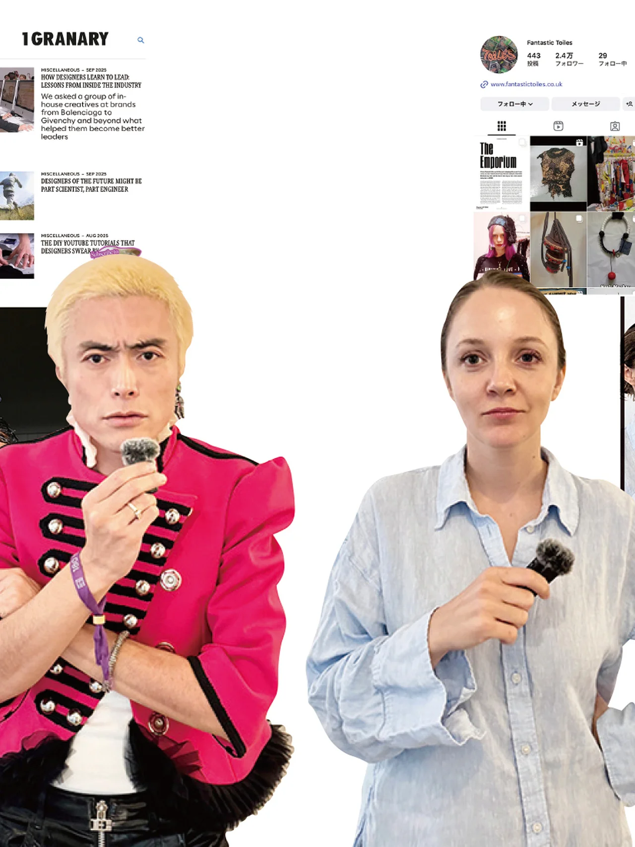 才能あふれる新人デザイナーをマスイユウとオリヤ・クリシュチュクが熱く語る！