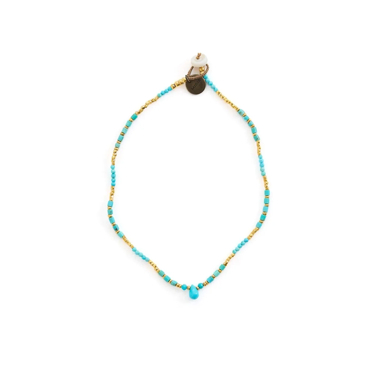 夏こそビーズの出番です。【ミキア】のアンクレット vol.761