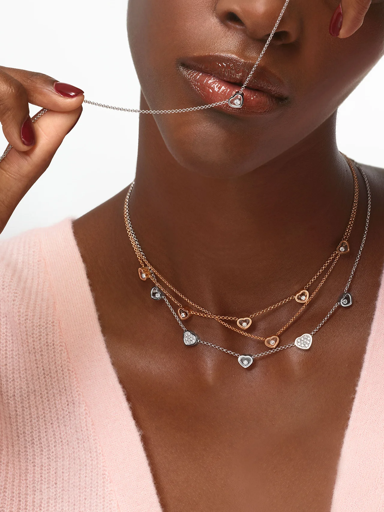 バレンタインデーのギフトにも！ 【ショパール】の「マイ ハッピーハート」から新作ネックレスが登場