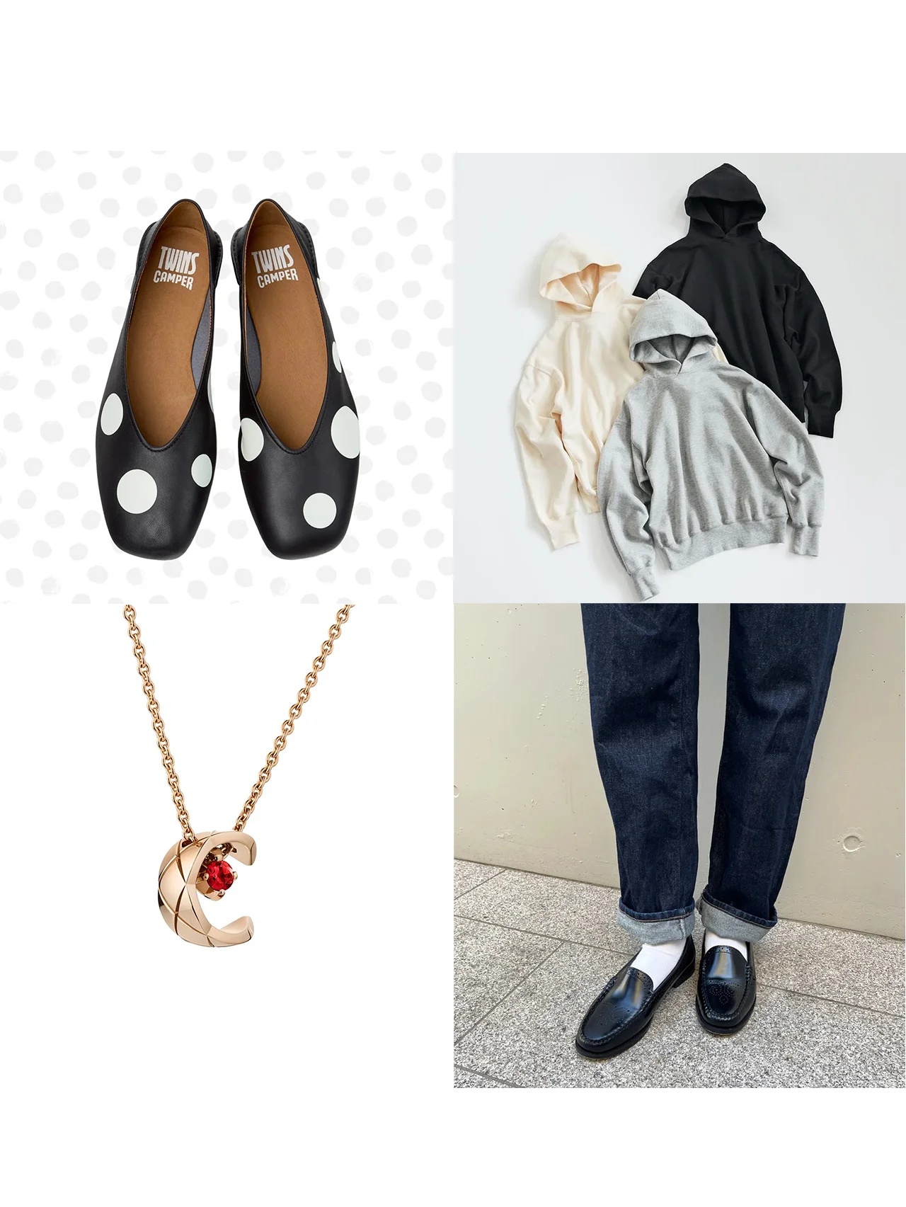 歩きやすさ抜群！ 【カンペール】のフラットシューズ、エディターが見つけた理想のローファー、【セリーヌ】の二つ折り財布etc. 【今週の人気記事TOP5】