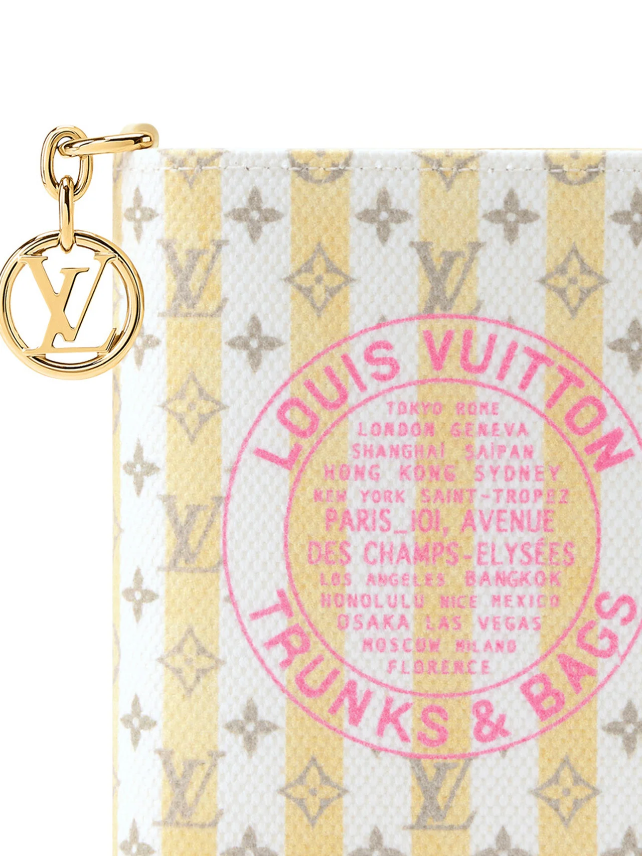 夏の旅気分を盛り上げる【ルイ・ヴィトン】の財布。行き先は、LV スタンプの中に vol.1442