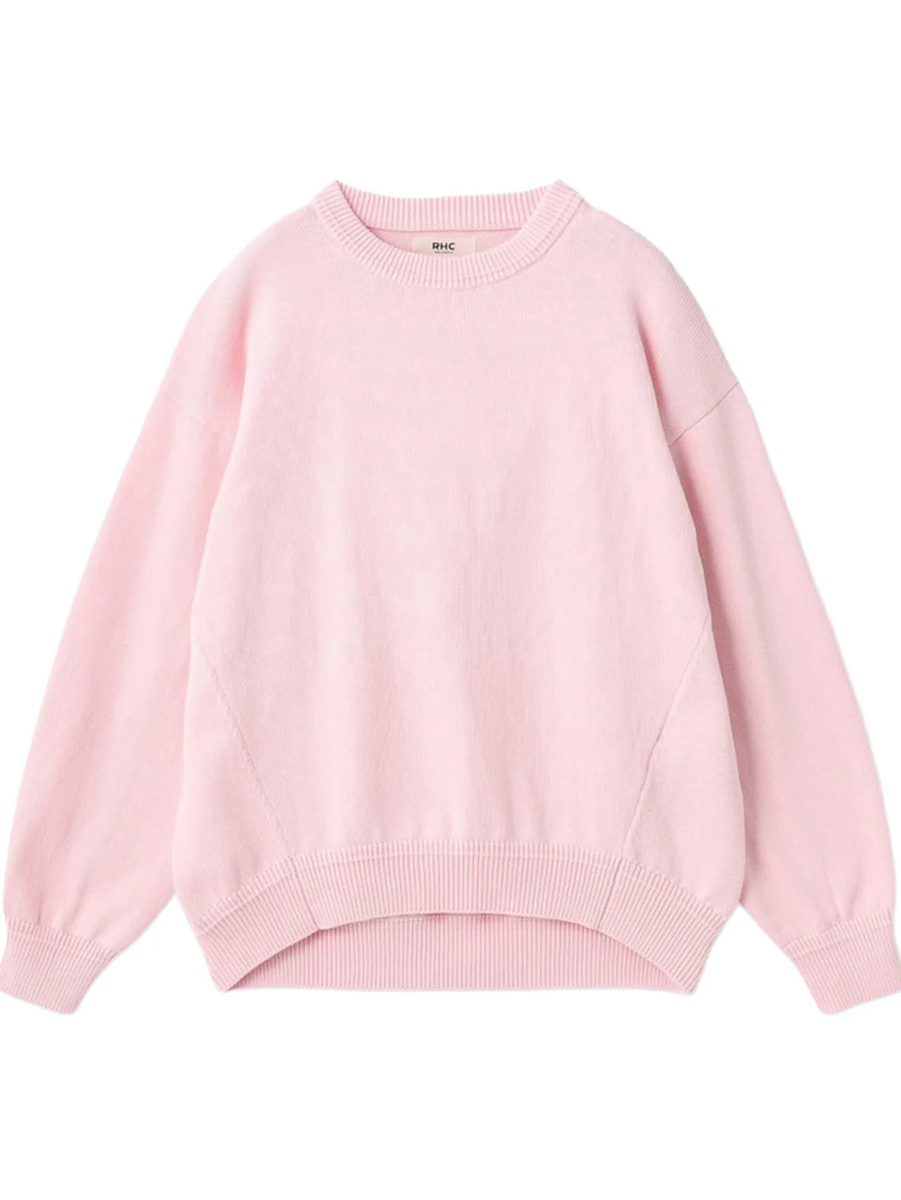 ラフなピンクが、おしゃれへの近道。【RHC】のニットプルオーバー vol.1304