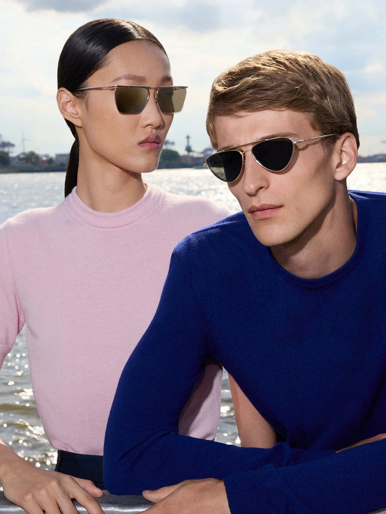 【ジル サンダー】と【オリバーピープルズ】のコラボサングラス第1弾が発売！ 彫刻的でモダンな全６型が登場