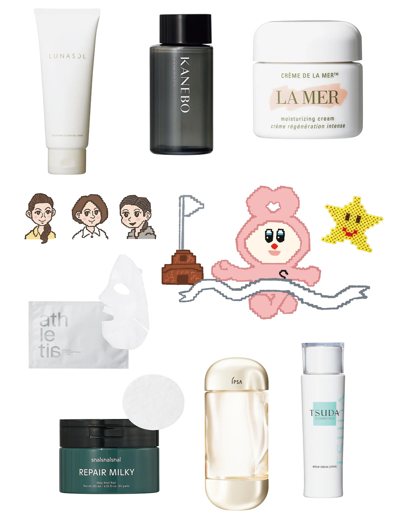 ゆらぎを感じたら何を使う？ 美容賢者が選ぶ、【スキンケア】の三種の神器