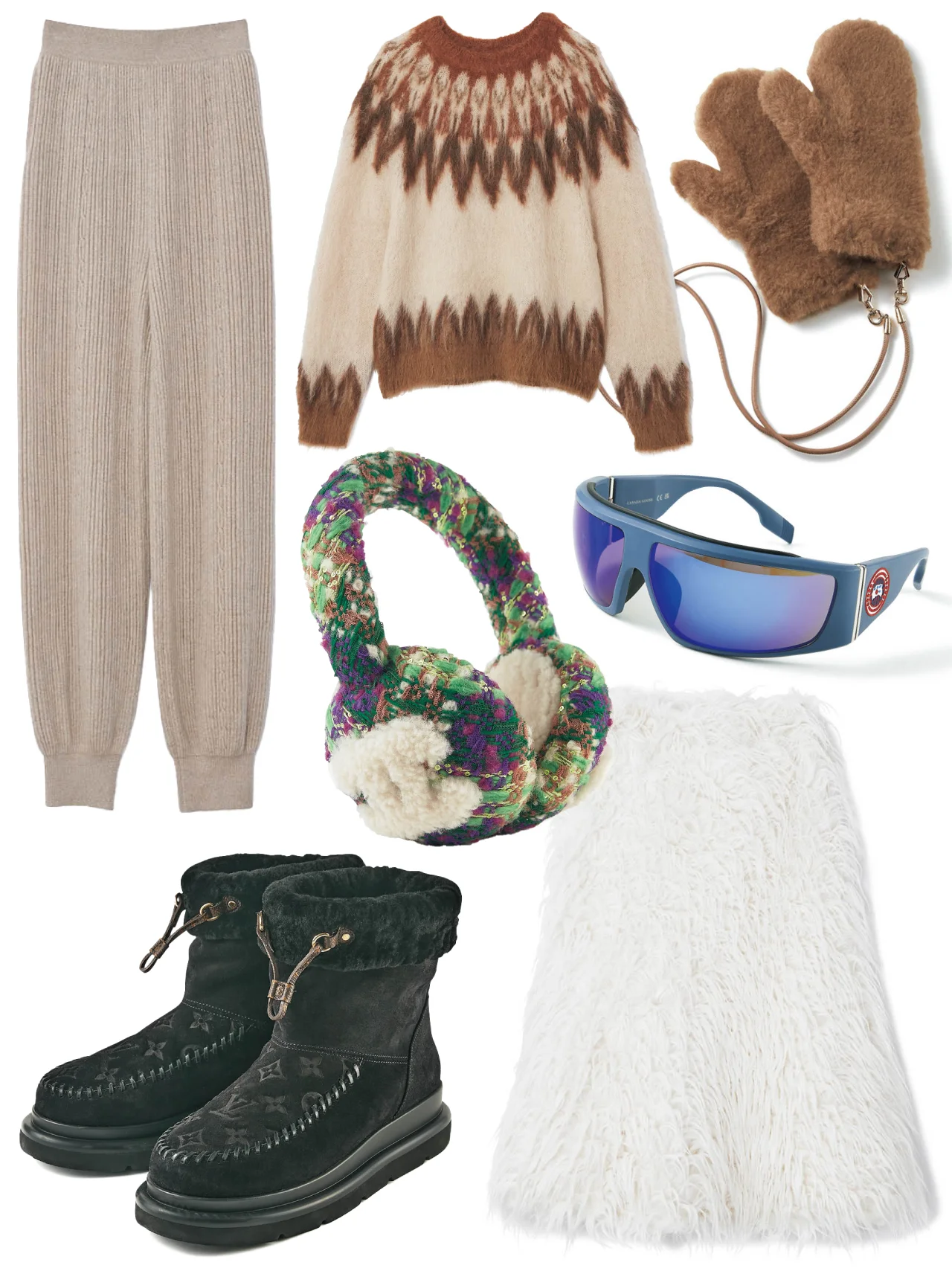 モードと暖かさを両立する、【アフタースキー】スタイル