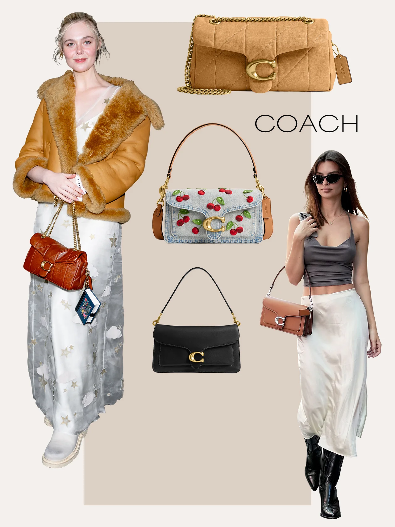 【COACH】のアイコンバッグ「Tabby」が愛される理由とは？ 2026年春夏新作＆セレブ着用スナップで魅力を解説！