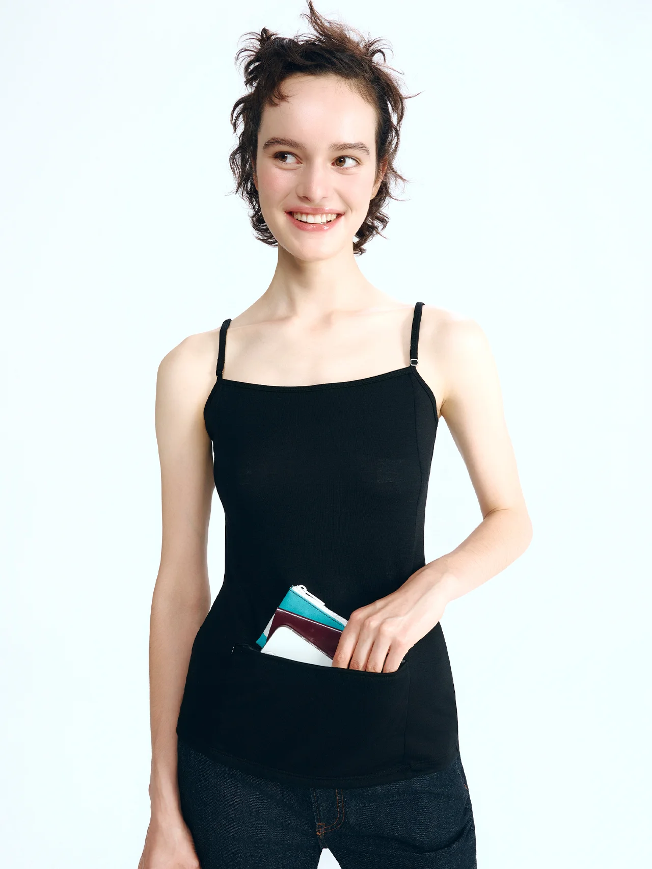 【ひとりっぷ®】コラボレーションの新作「ロング丈カーニバルキャミソール」がSPURSHOPに登場！