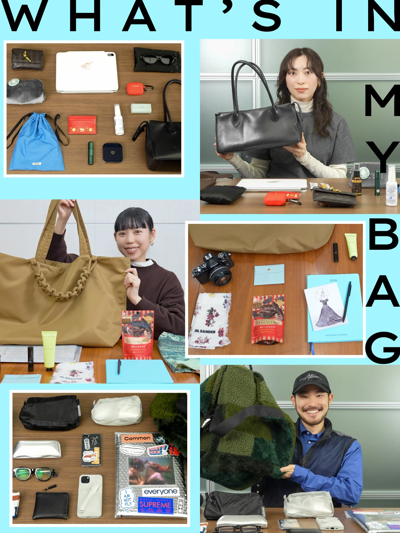 【ザ・ロウ】の横長バッグなど、エディターが愛用する通勤バッグとその中身を紹介！