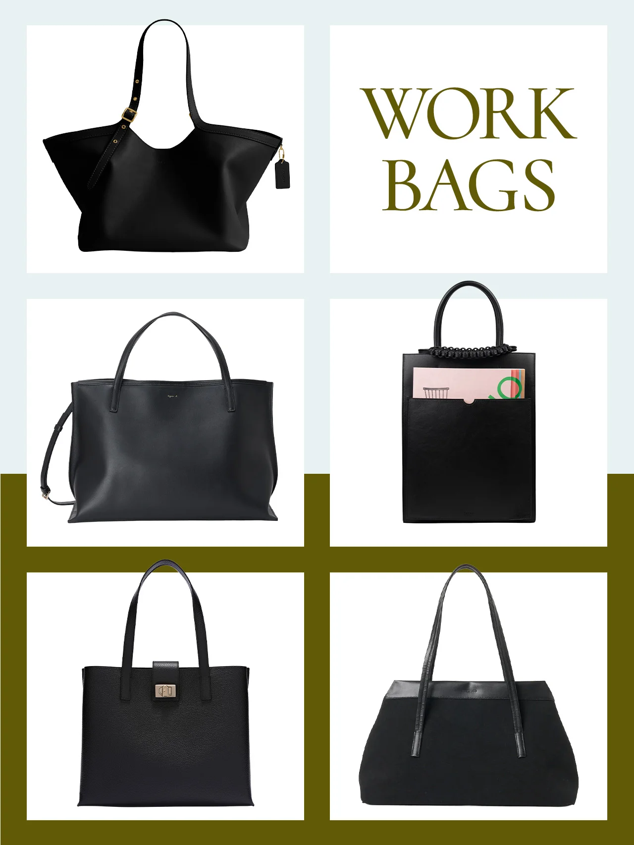 トートバッグは“黒”がやっぱり万能！ オンオフ問わずに幅広く使えるバッグを厳選｜【通勤バッグ】#vol.27