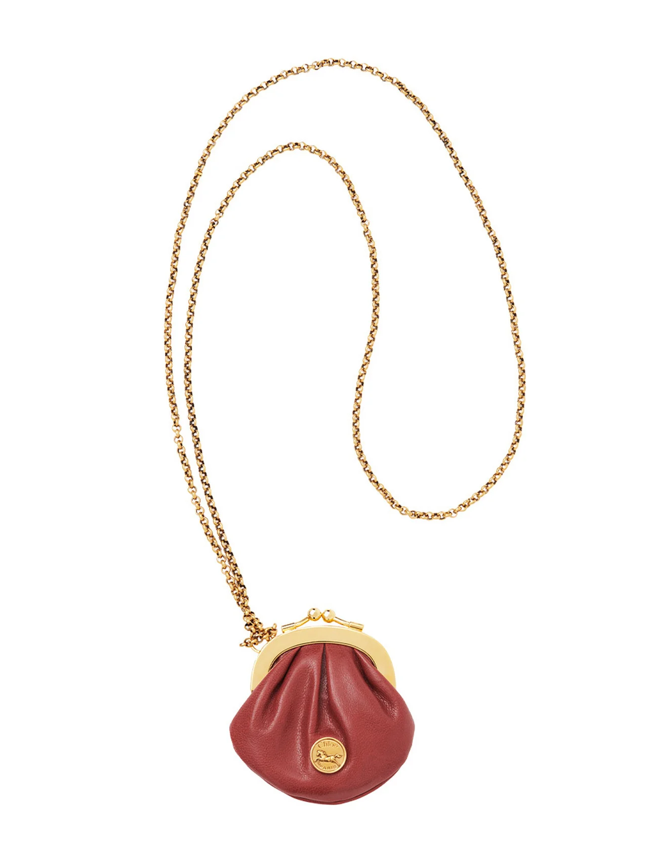 ジュエリー感覚で身につけたい、【クロエ】のコインパースネックレス vol.1255