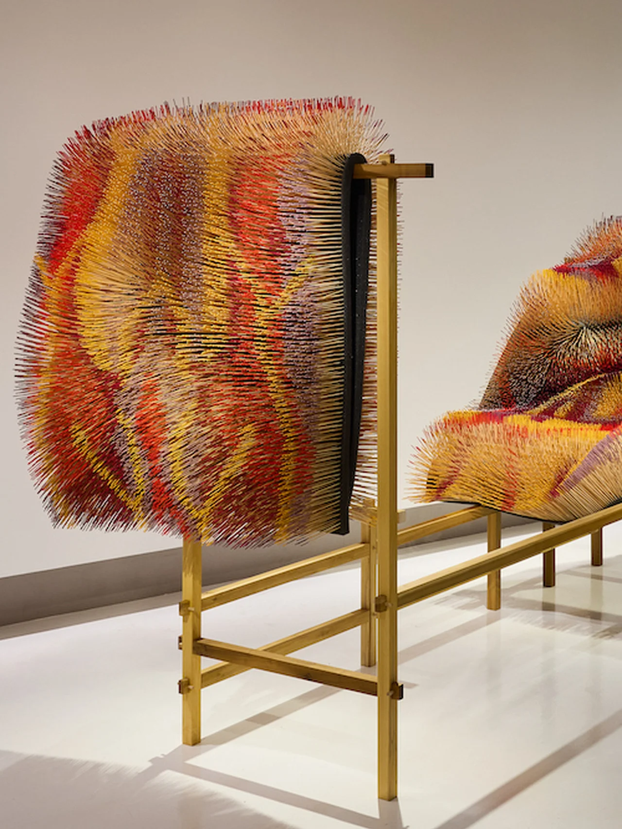 60,000本の竹串が生み出す非日常の景色を体感。We Make Carpetsの特別展がISSEY MIYAKE SEMBA | CREATION SPACEで開催中