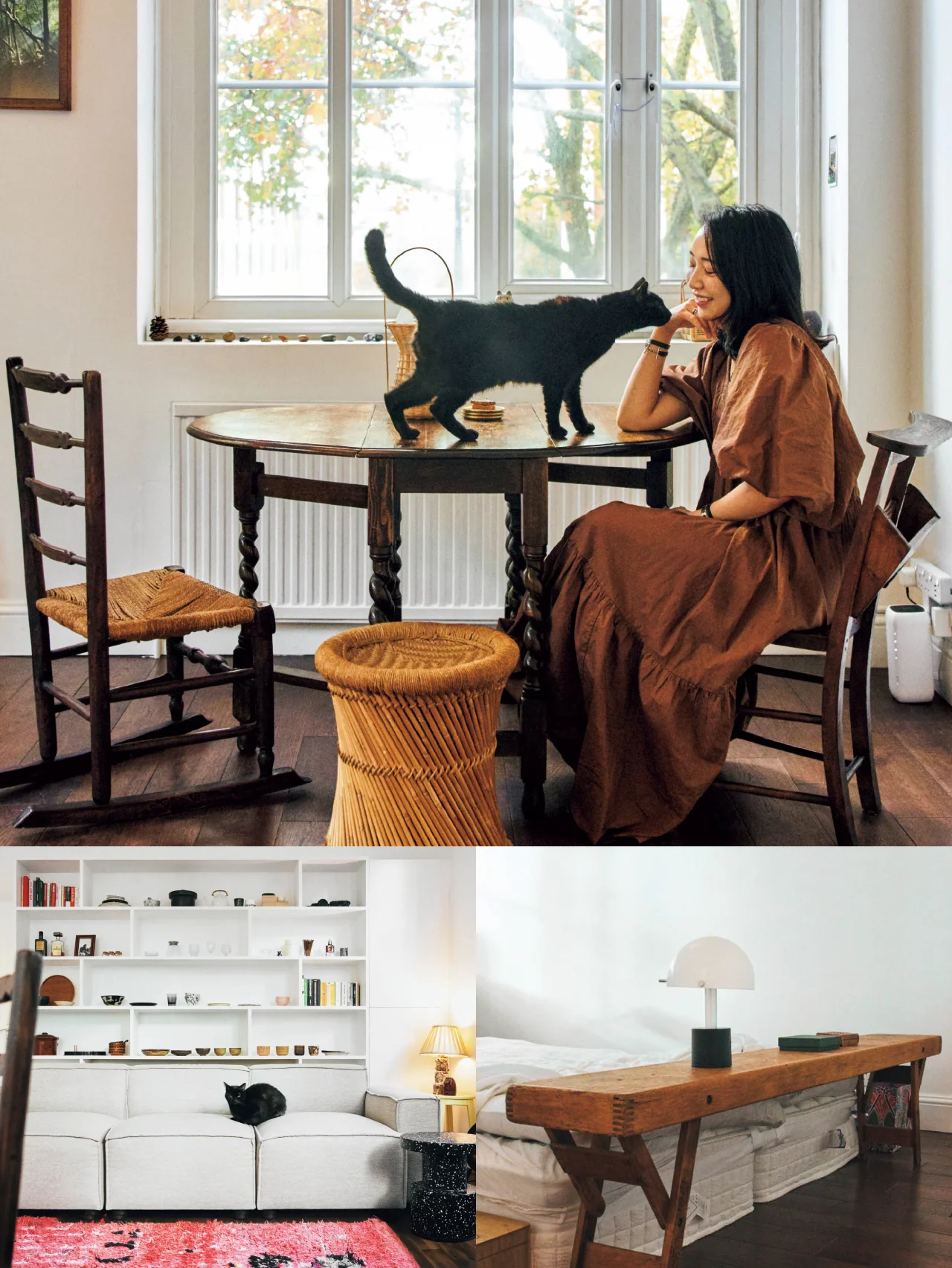 「いかにお金をかけずにセンスよく暮らせるかがコンセプト」。ロンドン在住のクリエイティブディレクターの自宅を拝見！