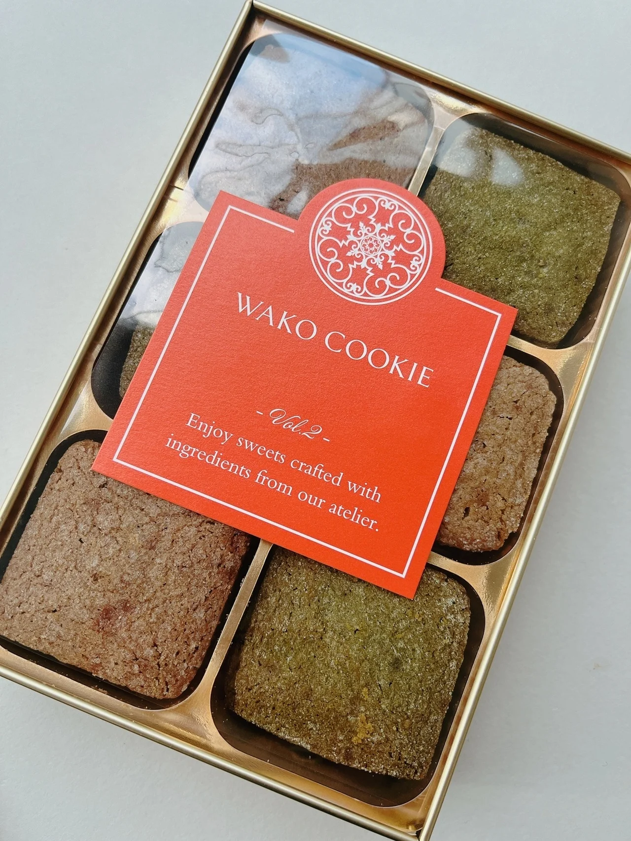 銀座・和光が贈るお茶のクッキー缶【和光｜WAKO クッキーvol.2】