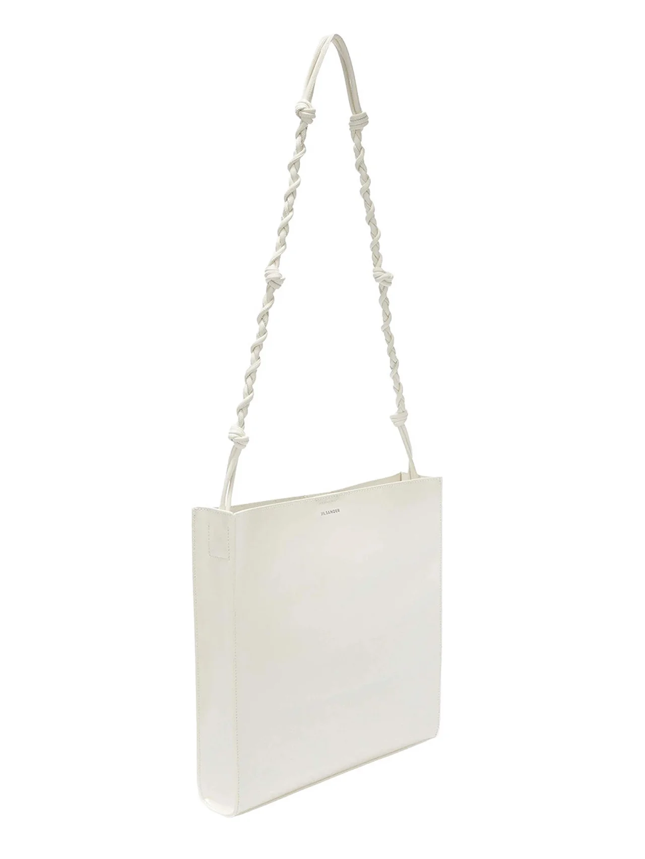 手編みストラップが冬アウターに映える、【ジル サンダー】のタングル バッグ vol.1233