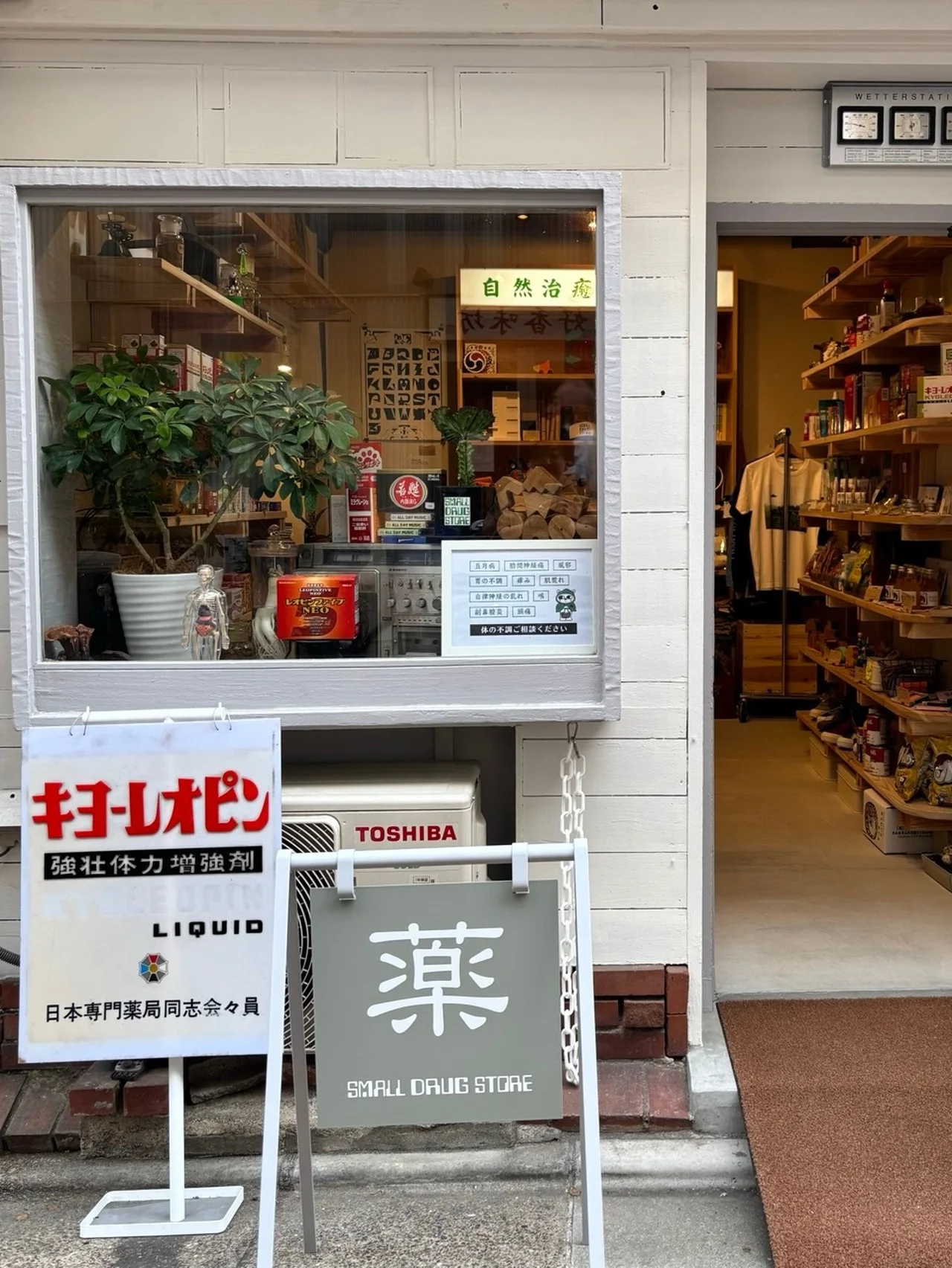 学芸大学の小さな薬屋【SMALL DRUG STORE】は、雑貨やカルチャーも処方してくれる