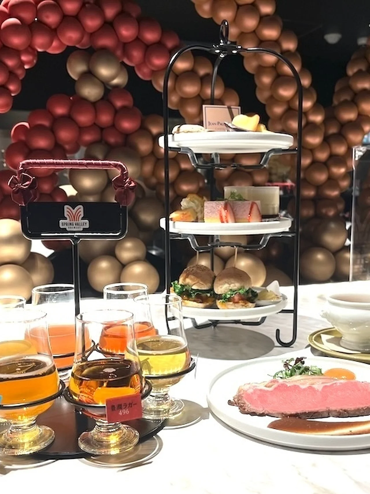 バレンタイン限定！ 【スプリングバレーブルワリー東京】でクラフトビールと【ジャン＝ポール・エヴァン】のスイーツのマリアージュを堪能