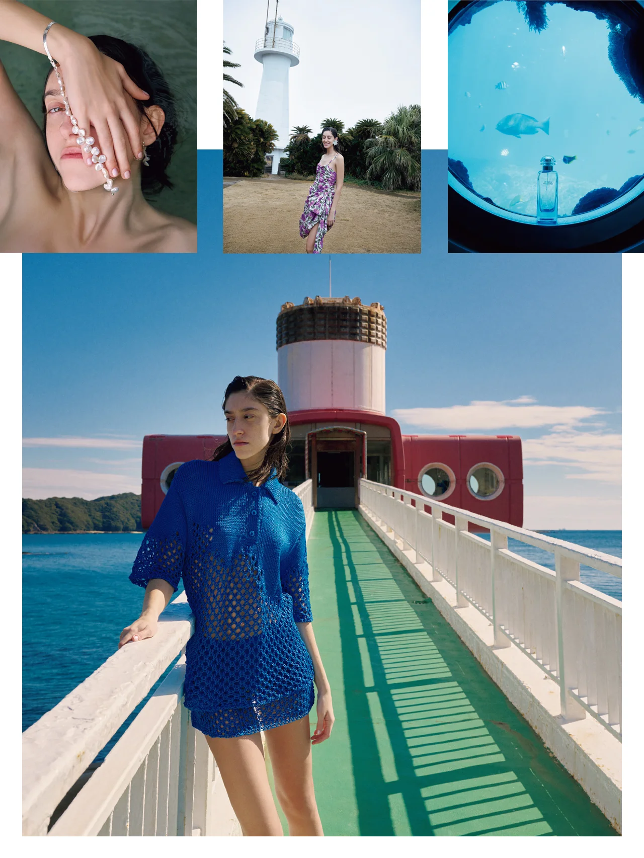 四国最南端・足摺で出合う“海のモード”。今季の最旬ビーチスタイル