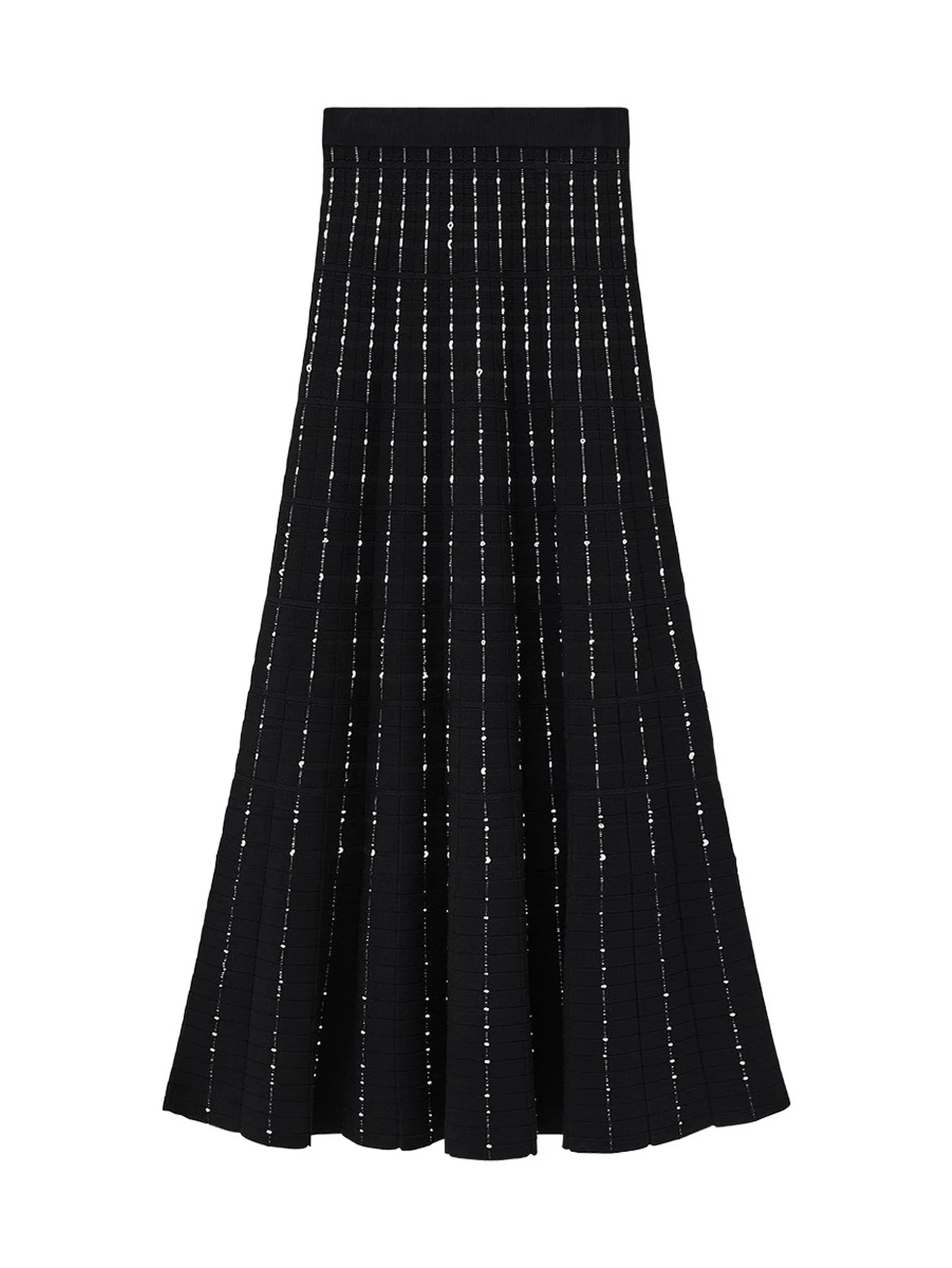 引き締めと抜け感を両立する、【ジョゼフ】のニットスカート vol.1214