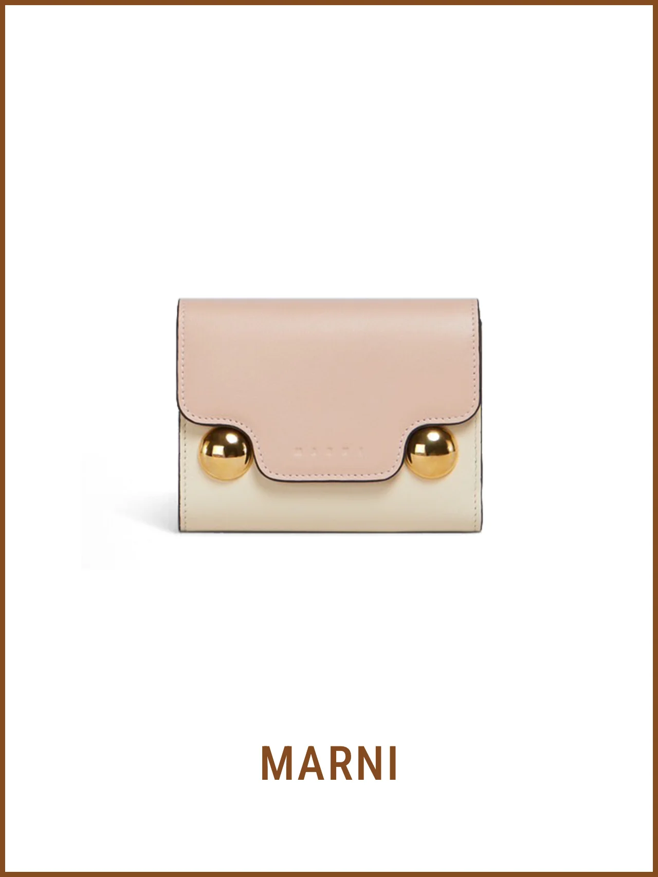 【マルニ】の財布。目が合うたびに癒される!?