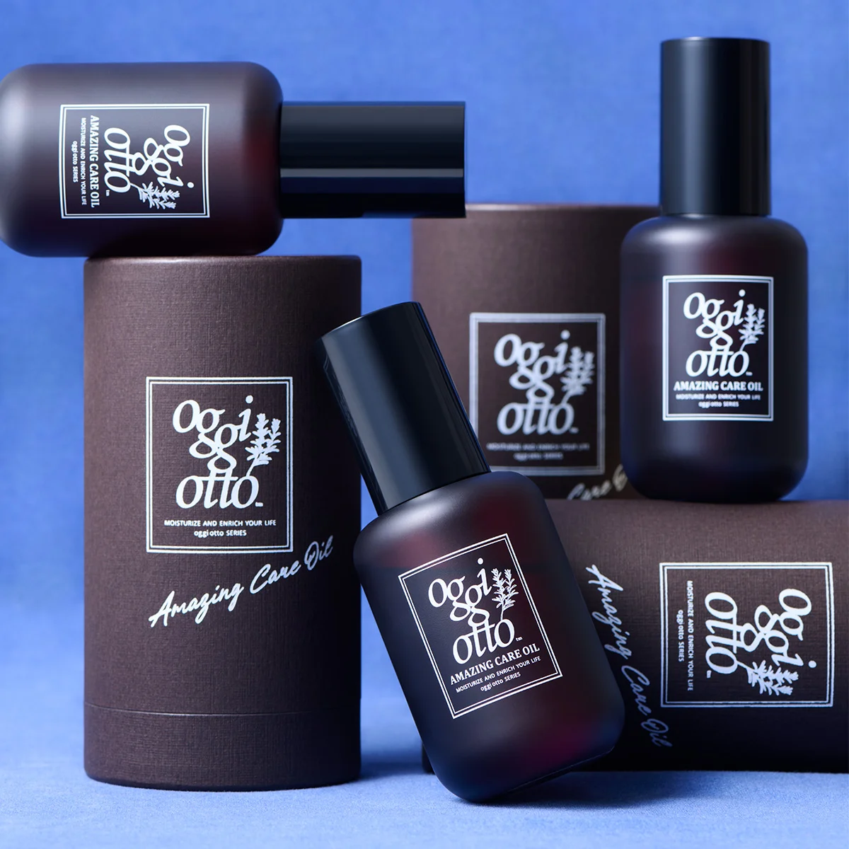 こだわりのマルチオイルで、髪や肌にうるおいを