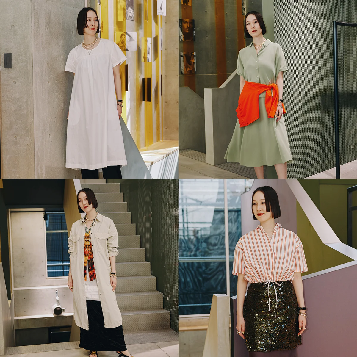 【アスペジ】でかなえる洗練されたカジュアルスタイル。この春、リアルに真似したい着こなしをスタイリストの山﨑静香さんが提案！