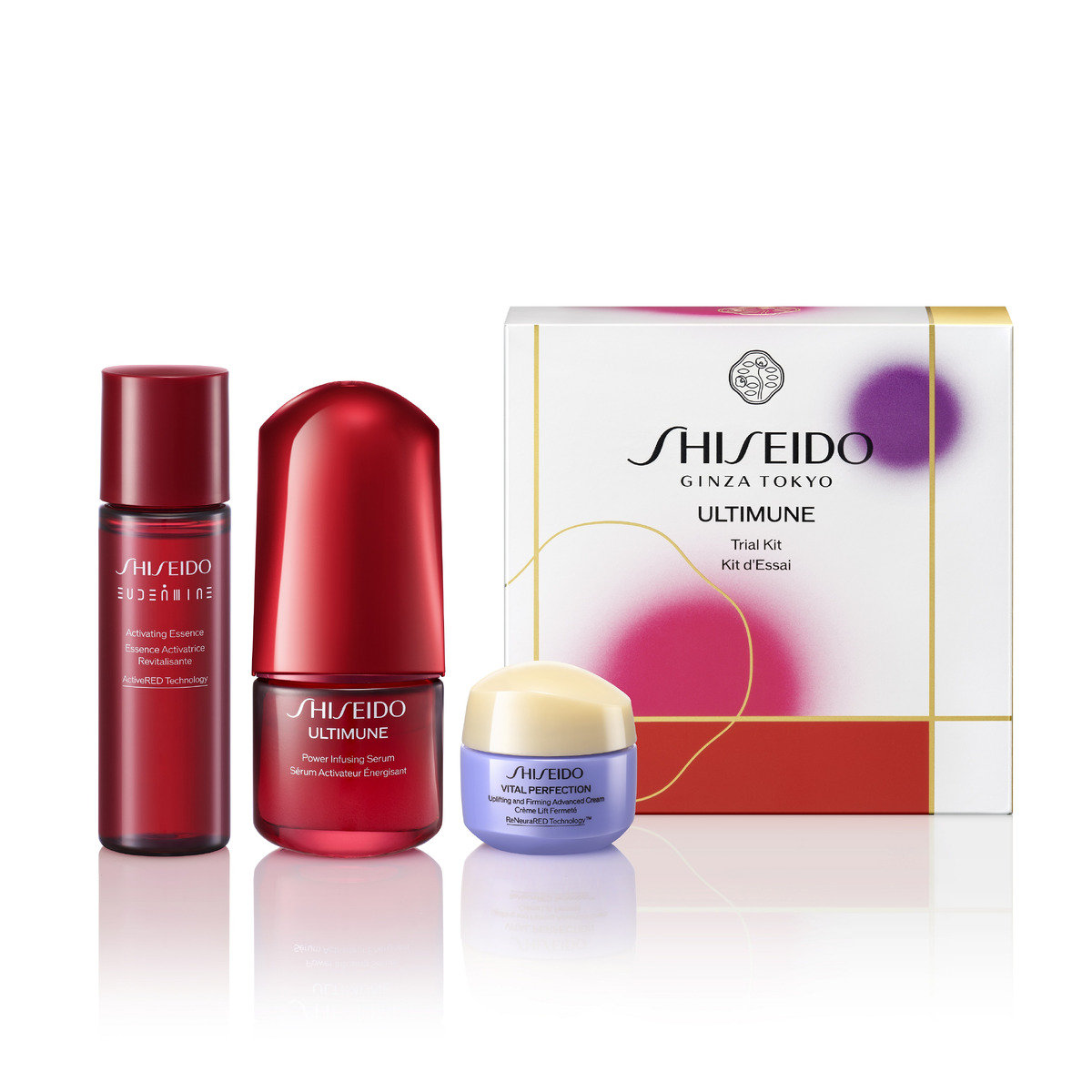 【SHISEIDO】が誇る“赤”のパワーを体感！ アルティミューンやオイデルミンを試せる限定キット