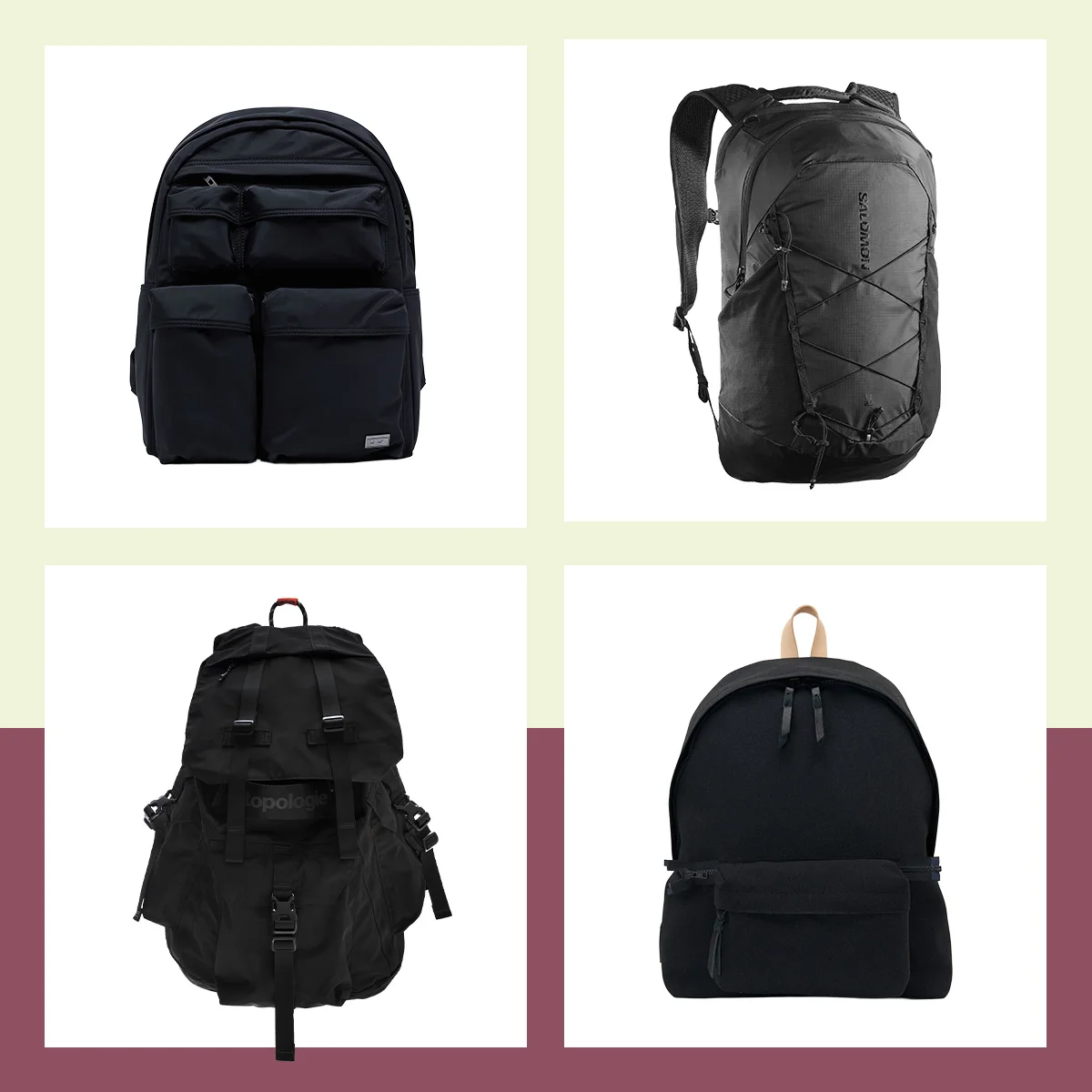 無難じゃない“黒バックパック”10選｜通勤バッグこそ個性で選ぶ #vol.33
