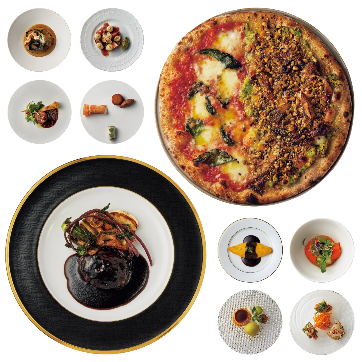 AROUND8,000円のごちそうコース。全皿見せます！【白金台】【神楽坂】