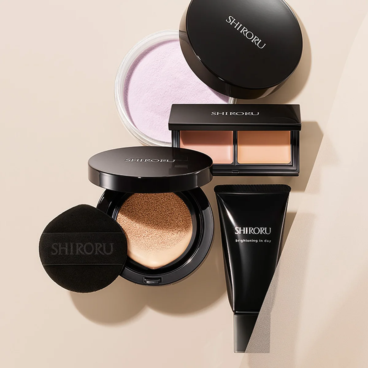 【SHIRORU】ベースメイクがついに誕生！ 素肌に雪のような透明感を宿す4アイテムが登場