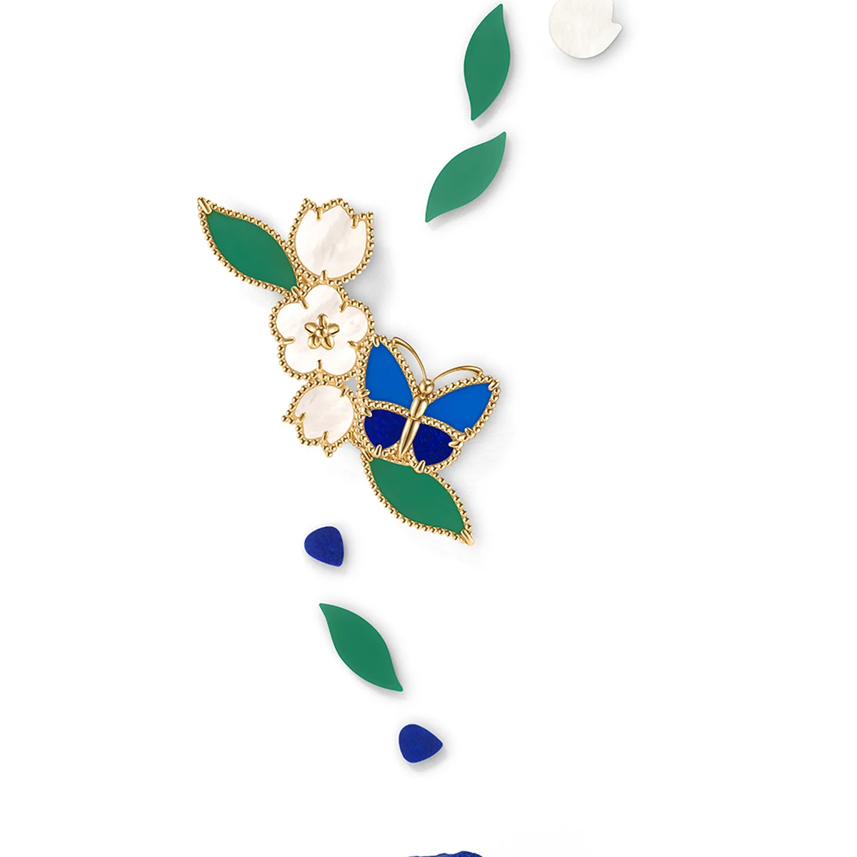 【ヴァン クリーフ&アーペル】「ラッキー スプリング」から新作ジュエリーが登場！ 新たにパピヨンが仲間入り