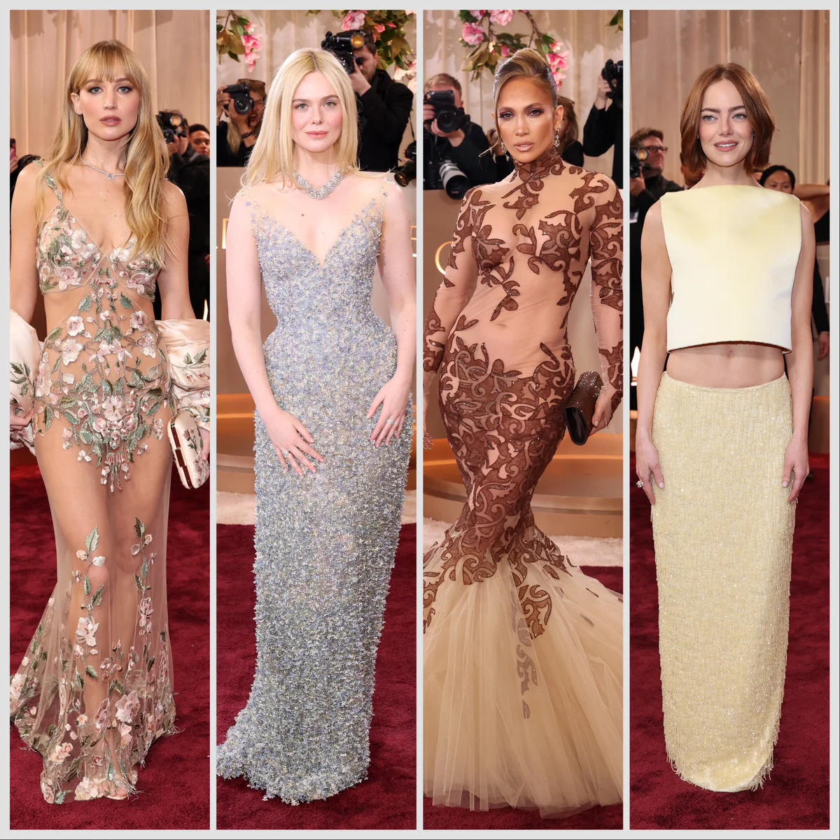 【速報】第83回ゴールデン・グローブ賞授賞式に登場したセレブたちの麗しいドレスルック