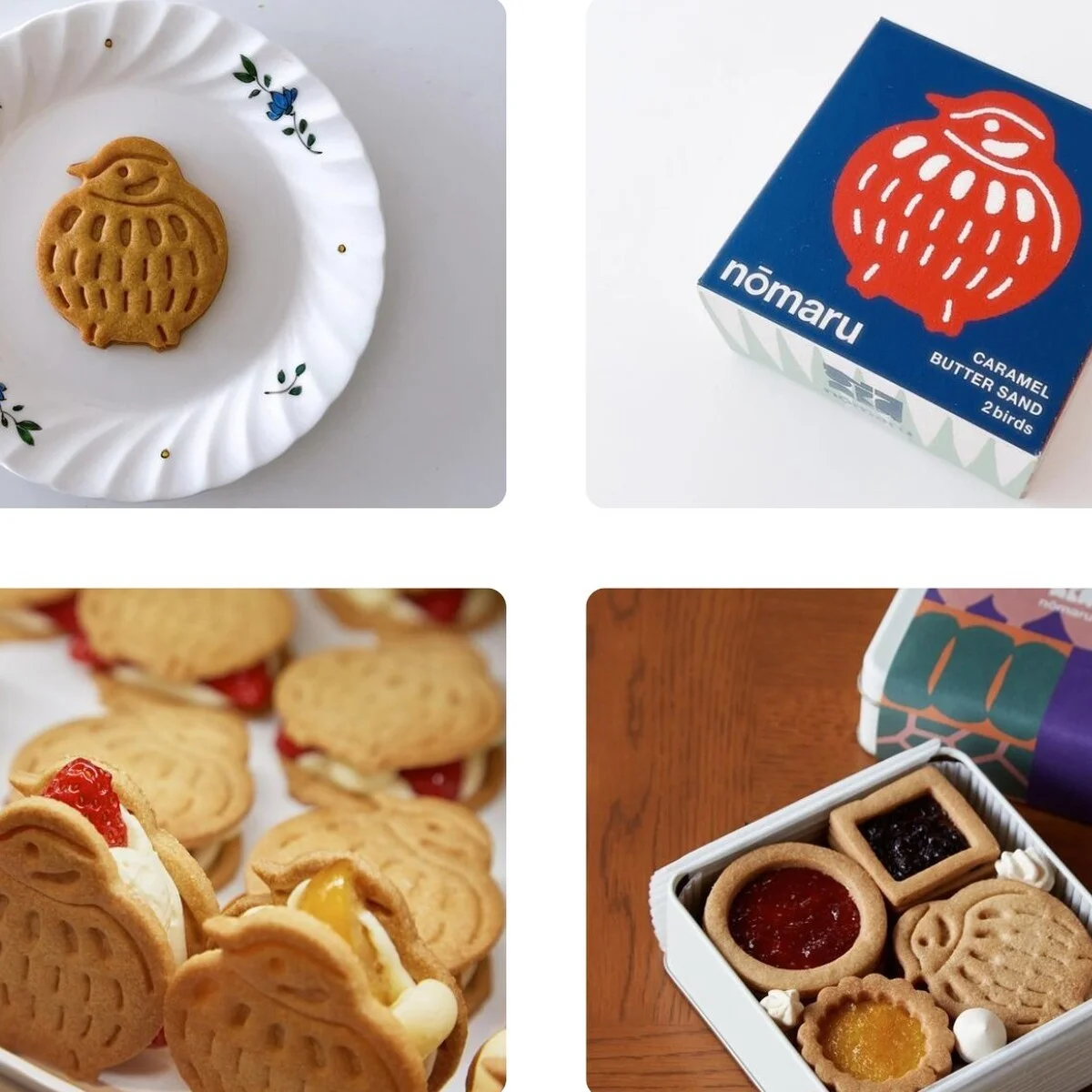 福を呼ぶ！ キャラメル風味のバターサンド【nomaru bake｜ふくらすずめバターサンド】